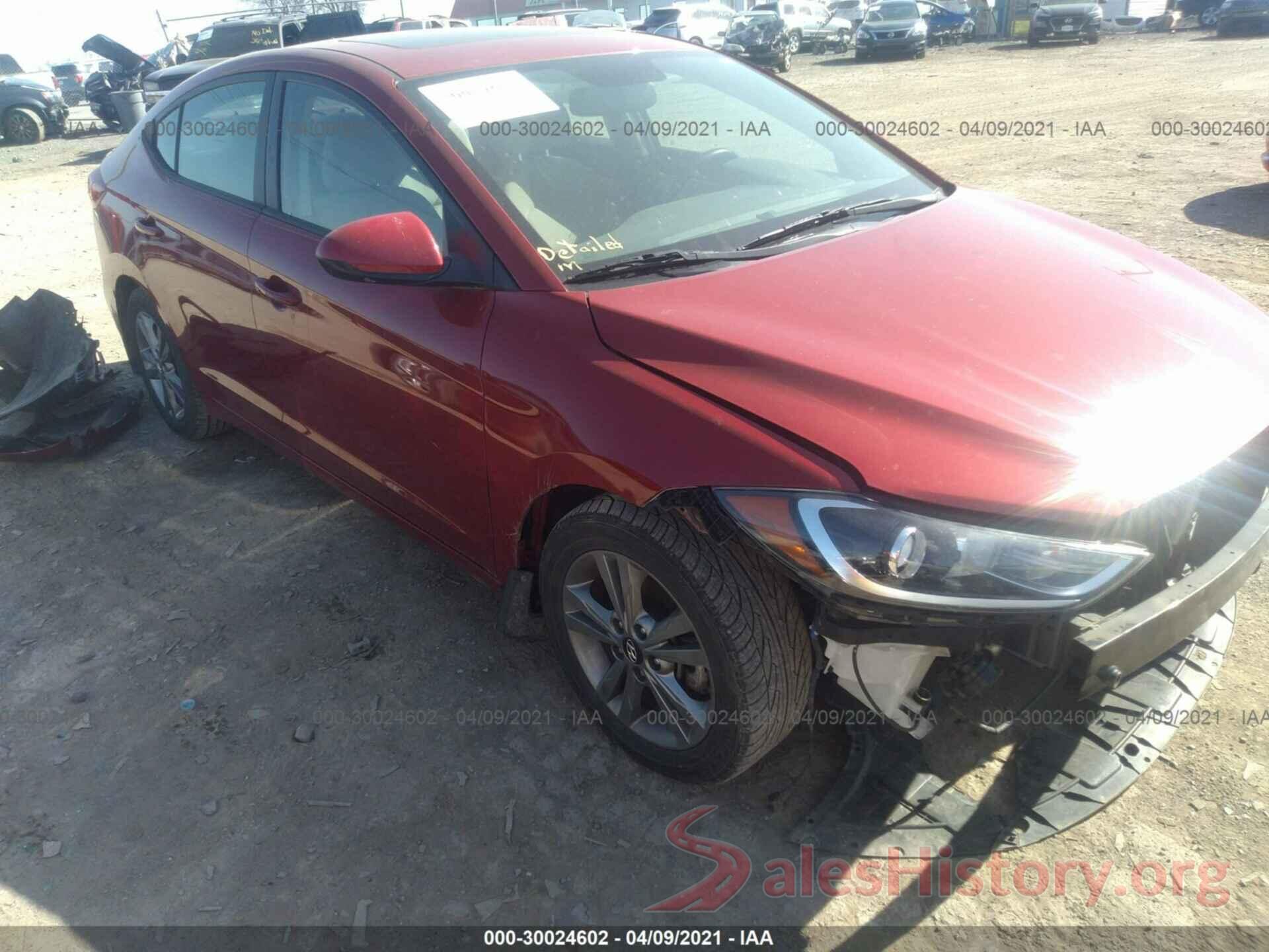 KMHD84LF1HU410162 2017 HYUNDAI ELANTRA