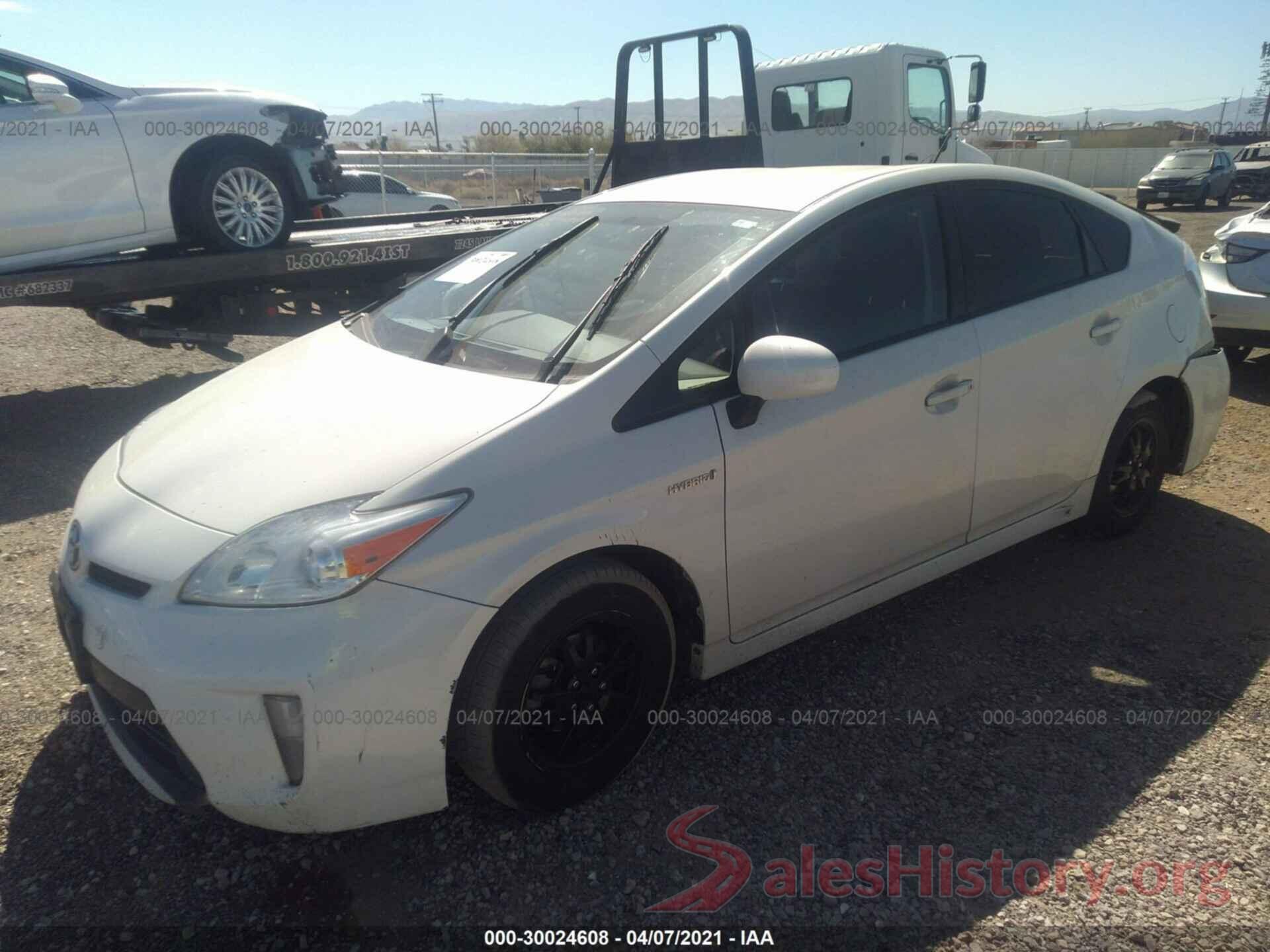 JTDKN3DU0F1998677 2015 TOYOTA PRIUS