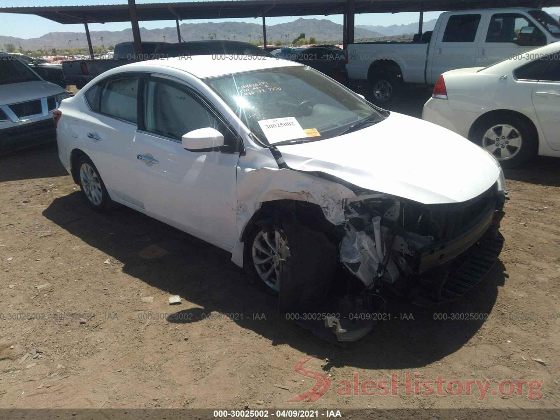 3N1AB7AP0KY269470 2019 NISSAN SENTRA