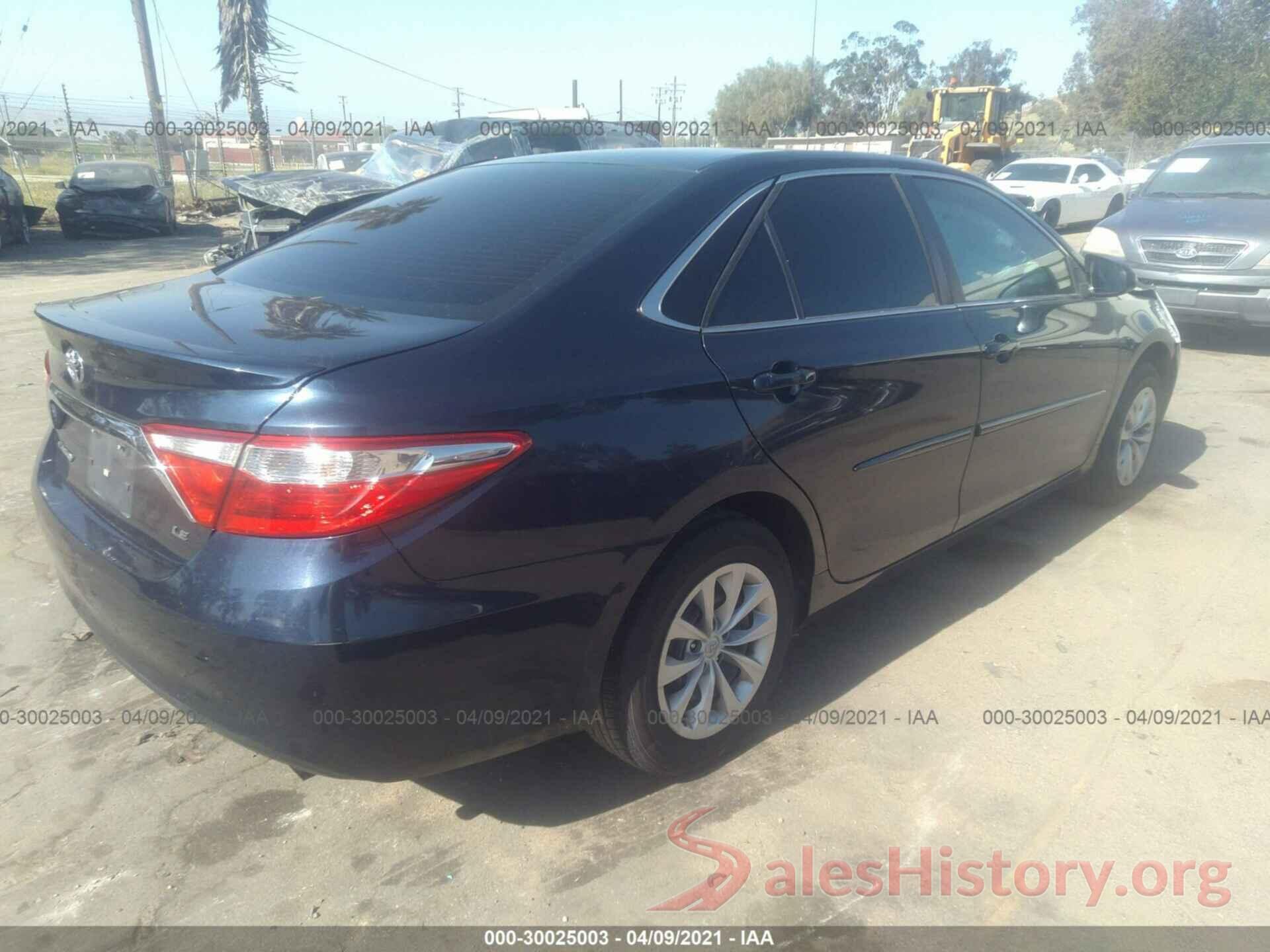 4T4BF1FKXGR547884 2016 TOYOTA CAMRY