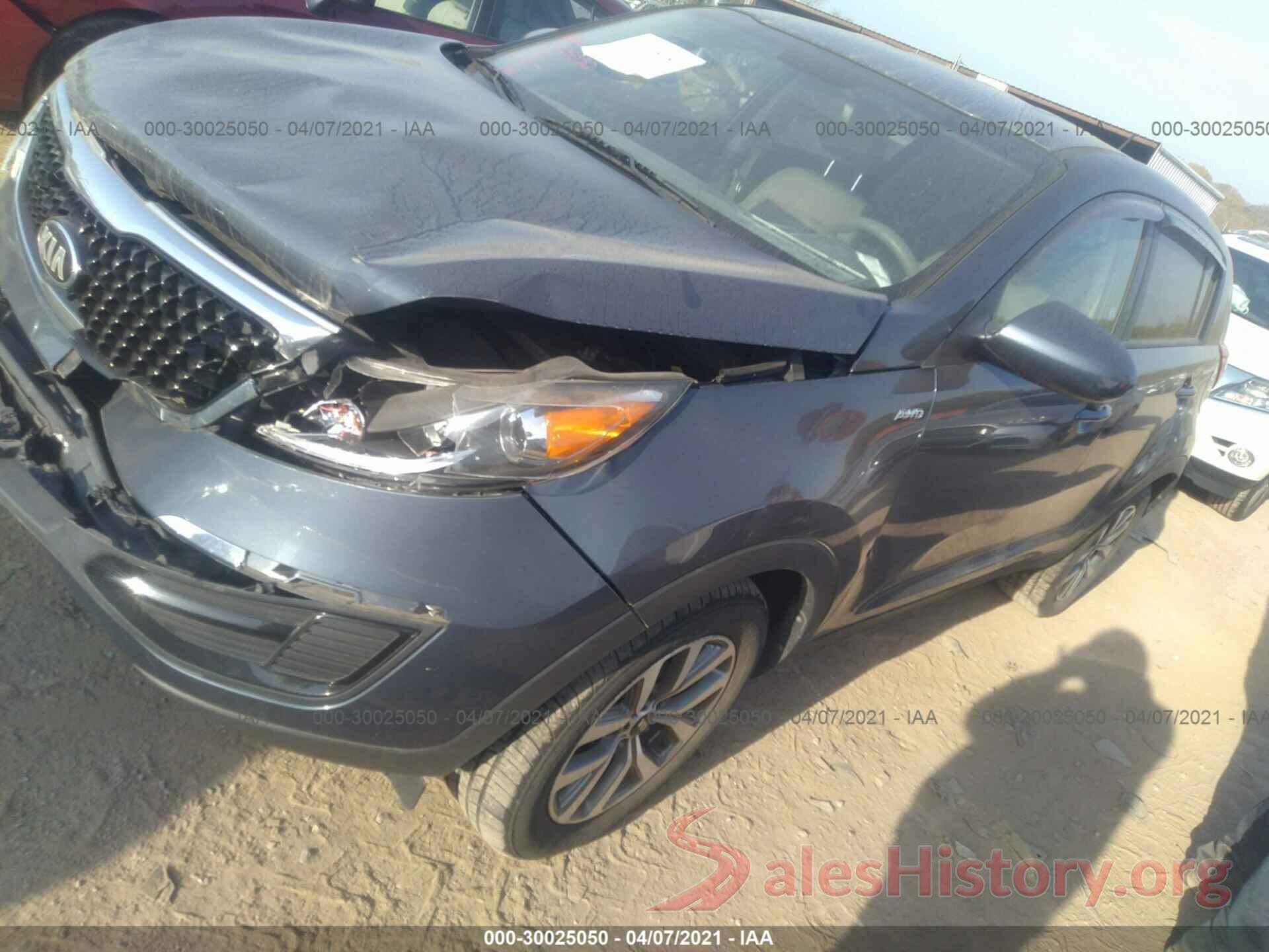 KNDPBCAC2G7876380 2016 KIA SPORTAGE