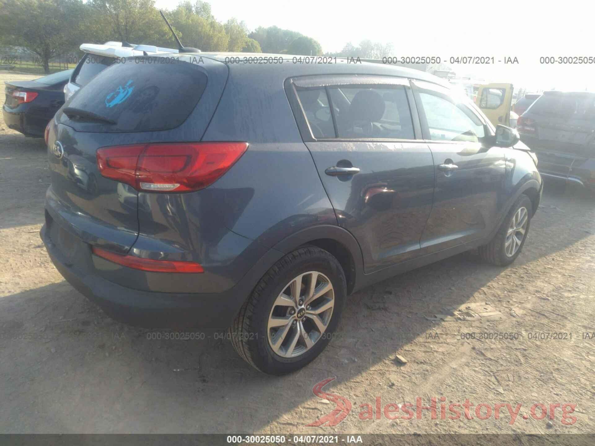 KNDPBCAC2G7876380 2016 KIA SPORTAGE