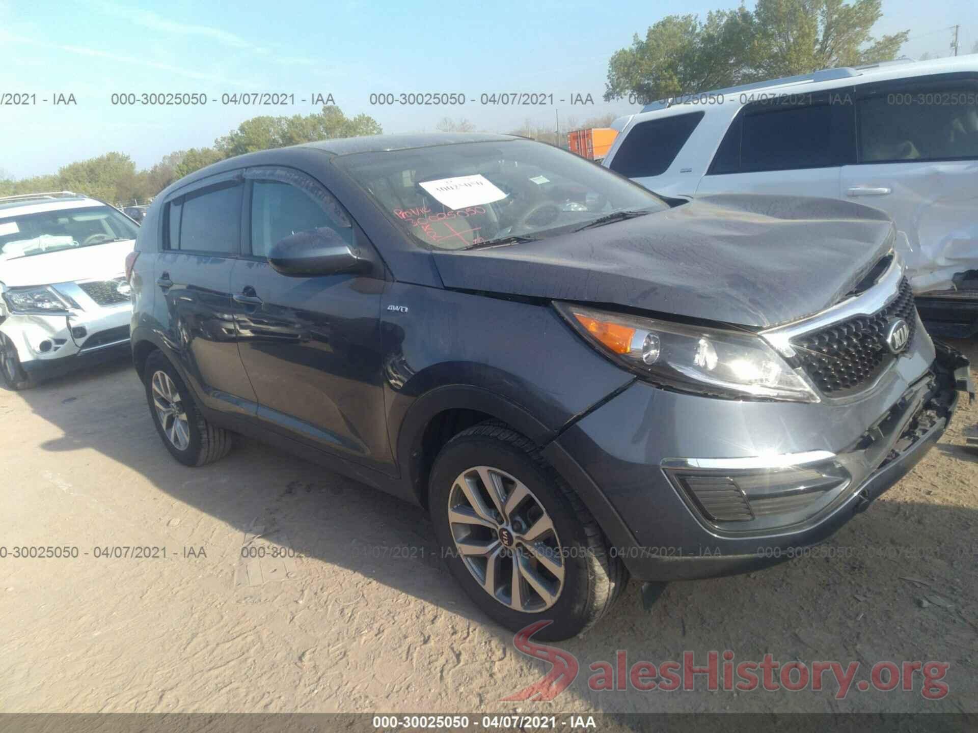 KNDPBCAC2G7876380 2016 KIA SPORTAGE