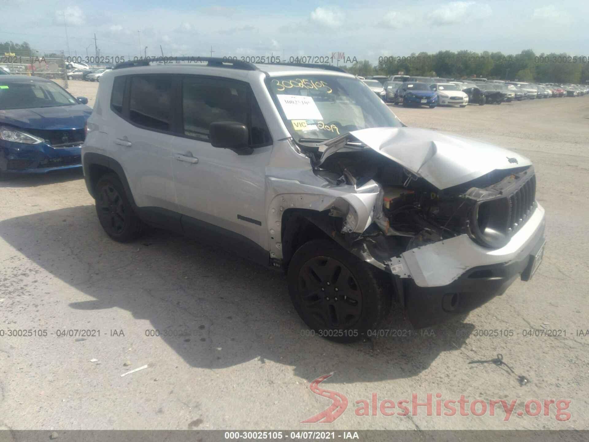 ZACNJBABXKPK54436 2019 JEEP RENEGADE