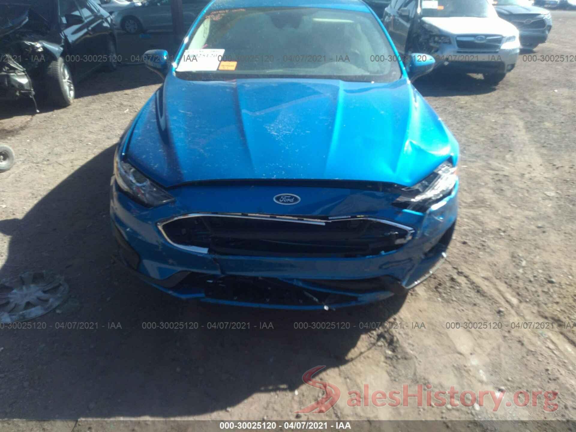 3FA6P0HD4KR176720 2019 FORD FUSION