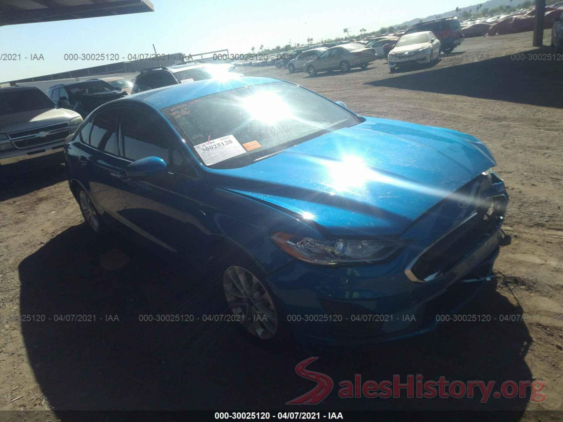 3FA6P0HD4KR176720 2019 FORD FUSION