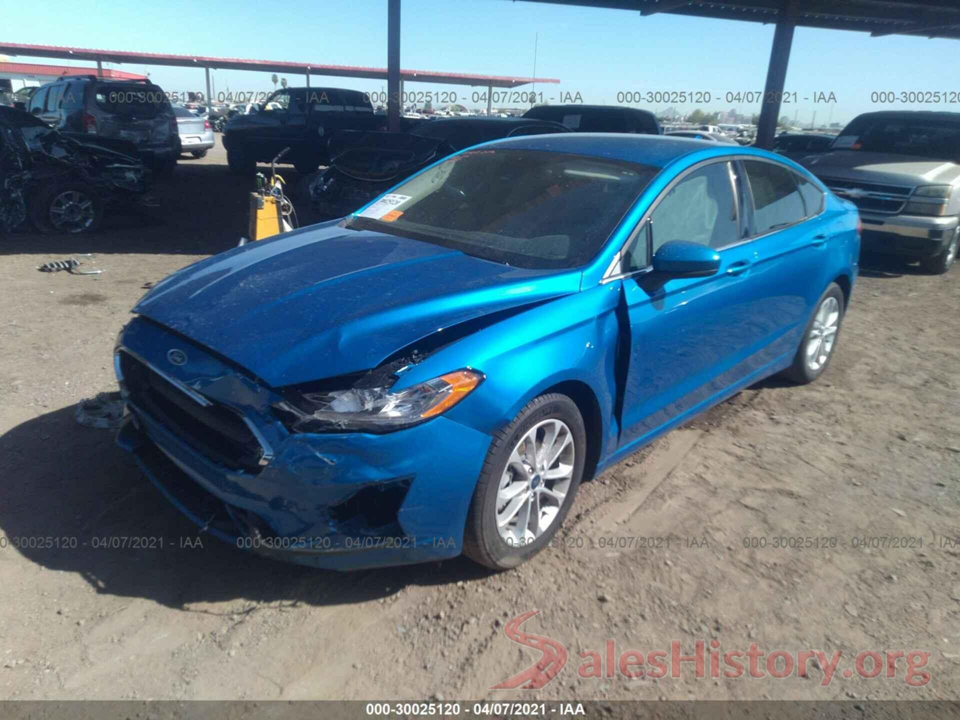 3FA6P0HD4KR176720 2019 FORD FUSION