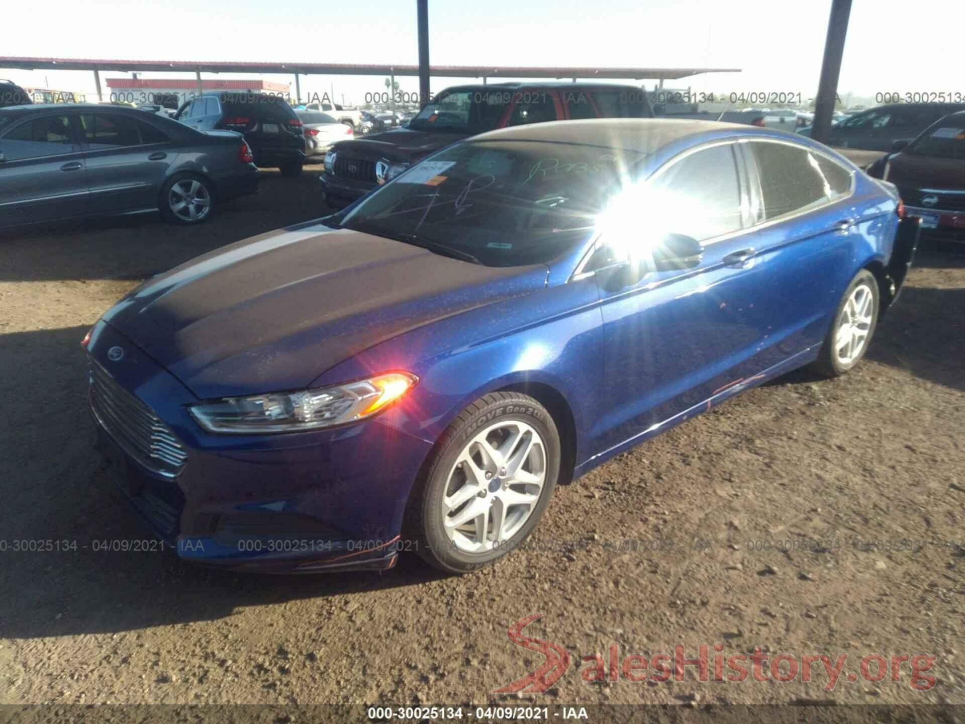 3FA6P0H74GR367460 2016 FORD FUSION