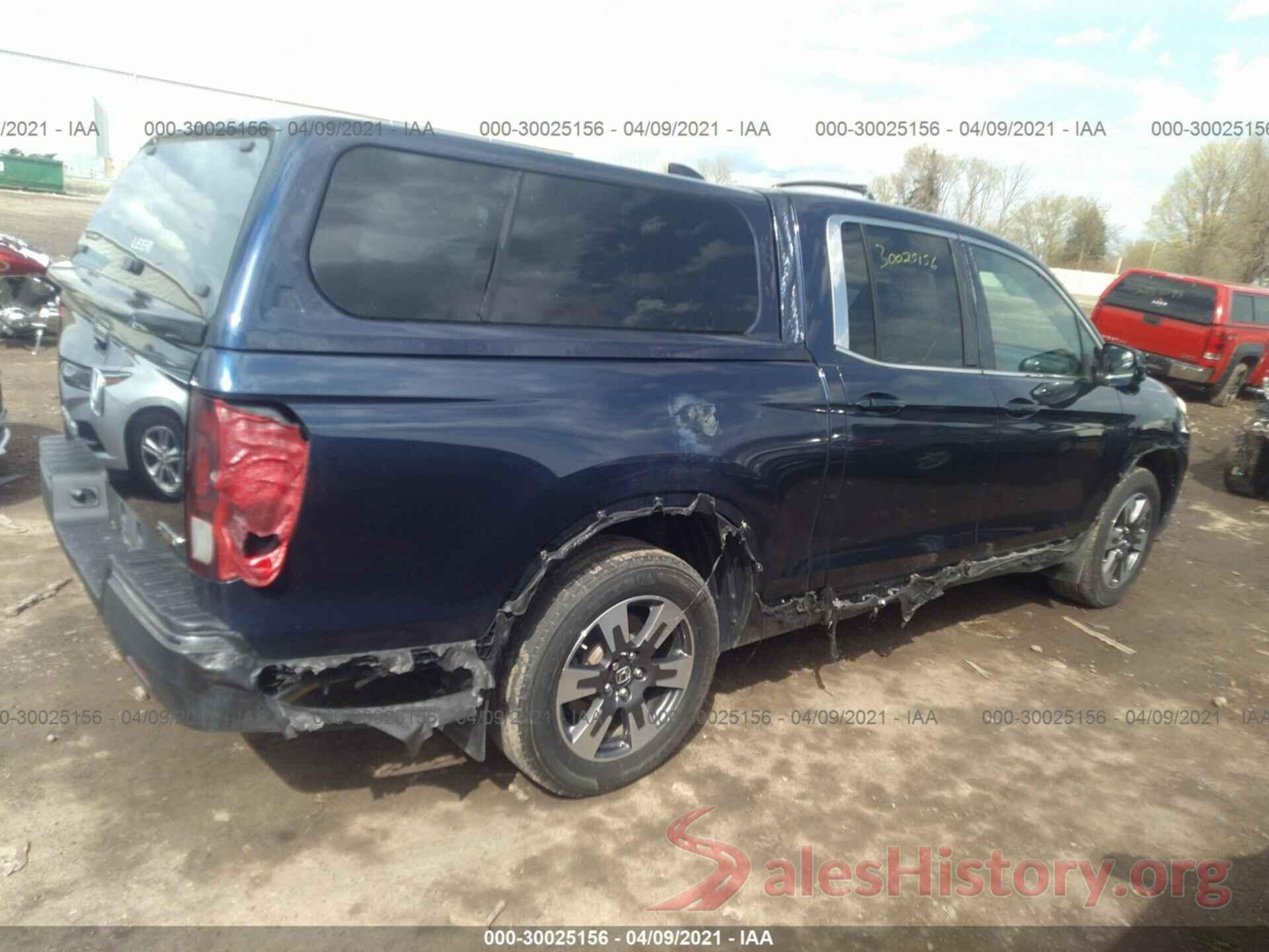 5FPYK3F60KB015619 2019 HONDA RIDGELINE