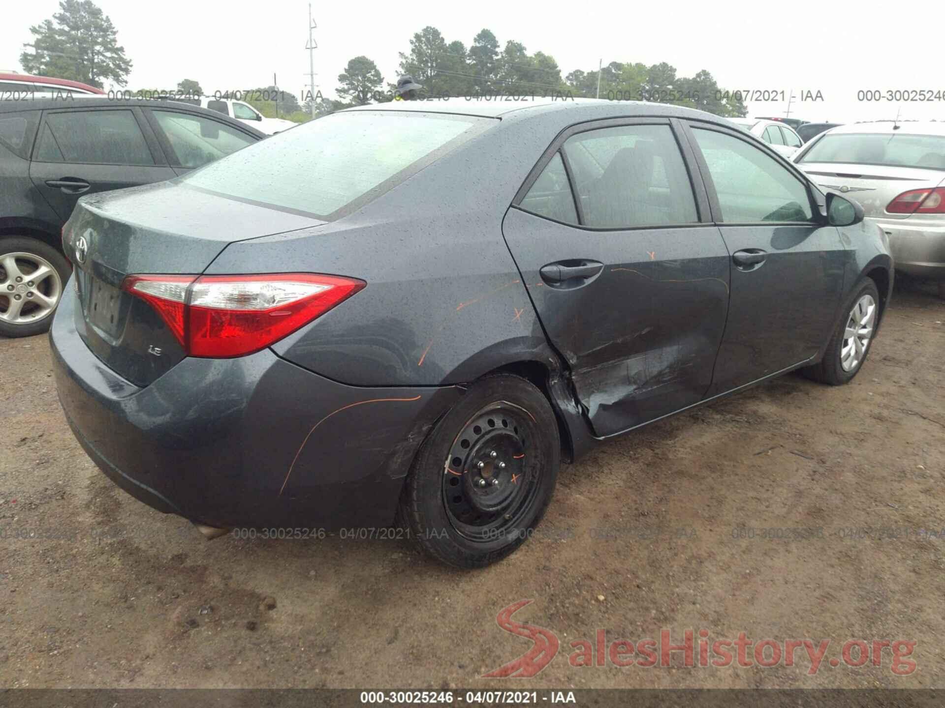 2T1BURHE0GC617528 2016 TOYOTA COROLLA