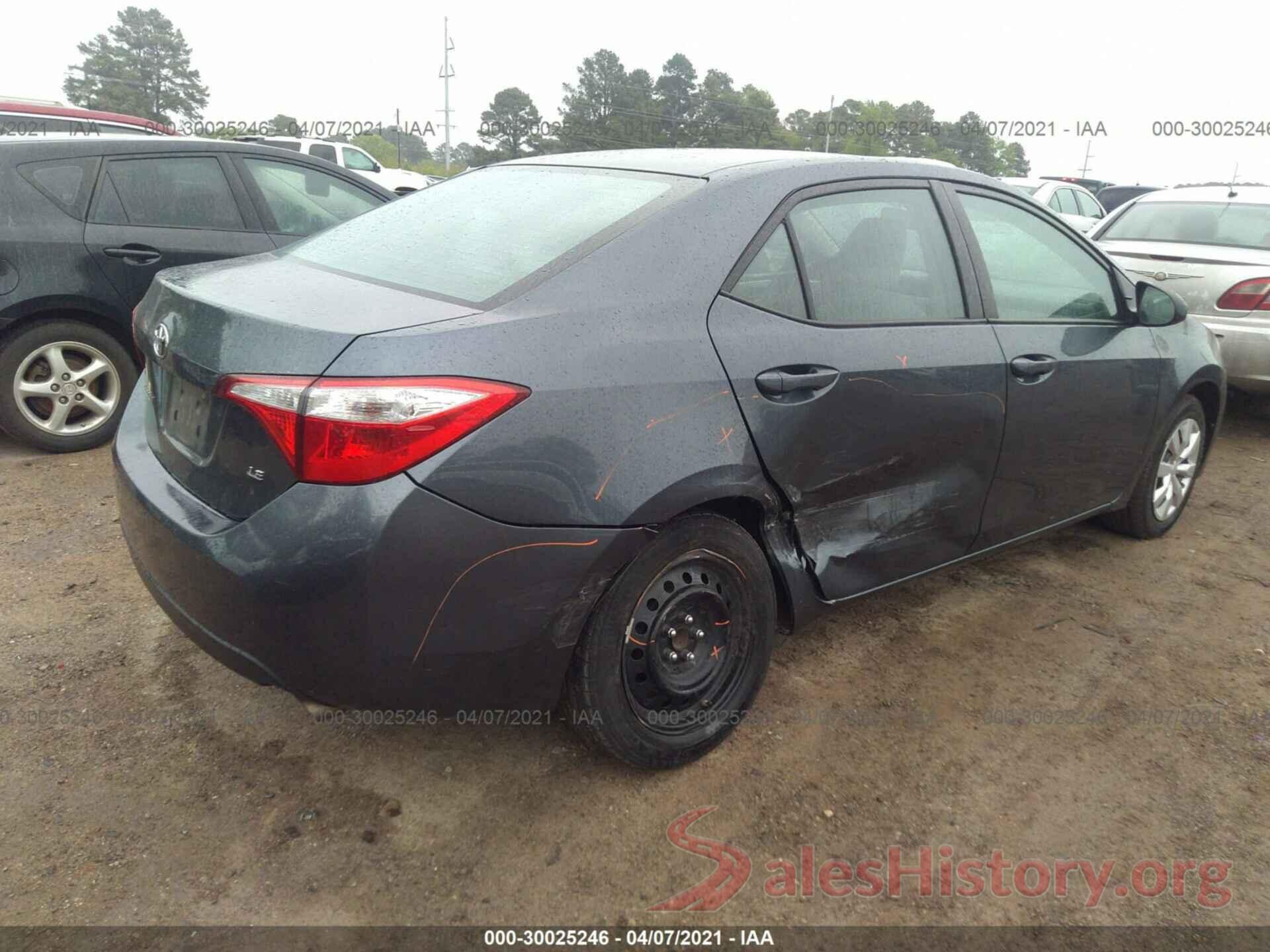 2T1BURHE0GC617528 2016 TOYOTA COROLLA