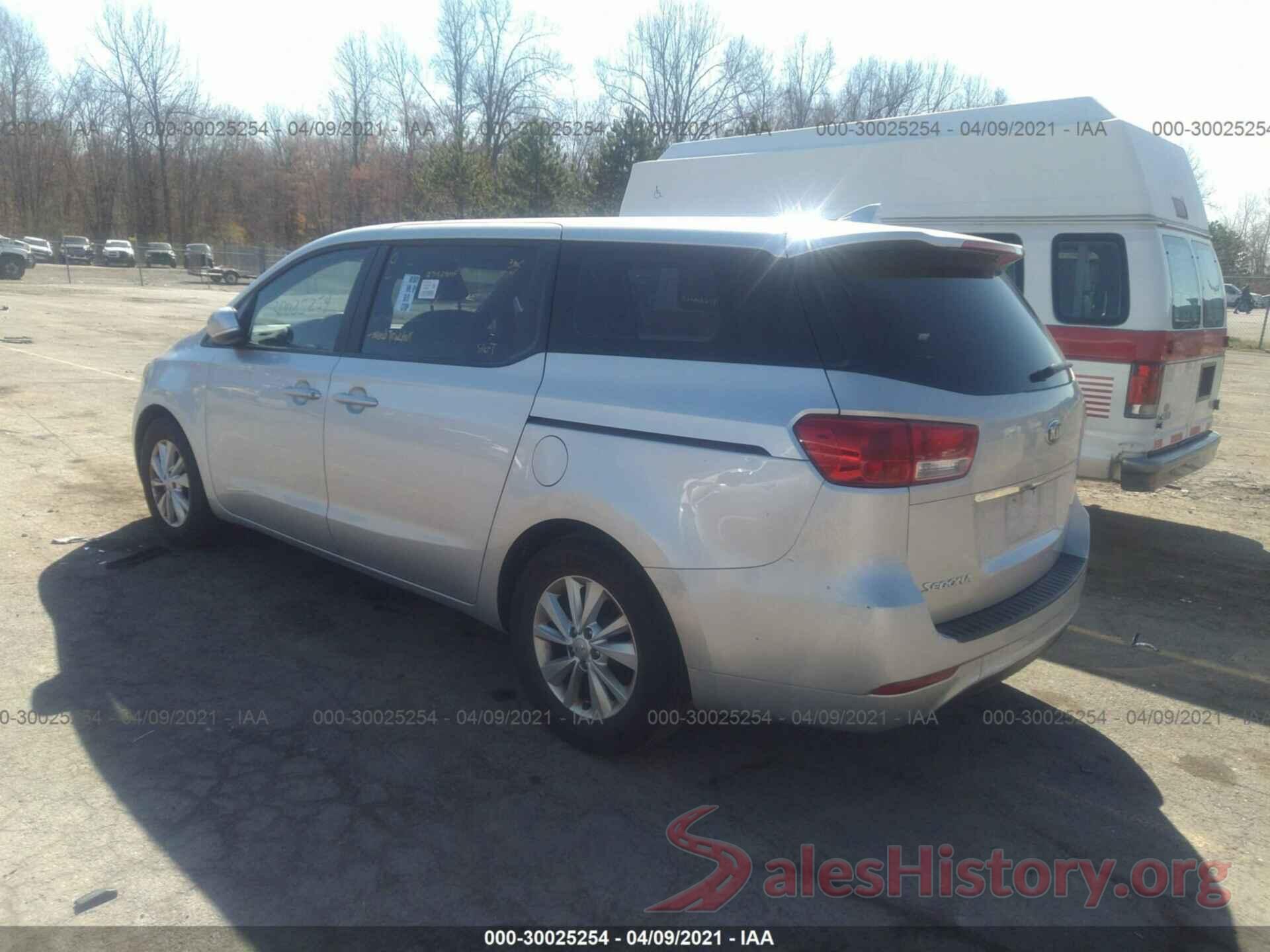 KNDMA5C1XG6168154 2016 KIA SEDONA