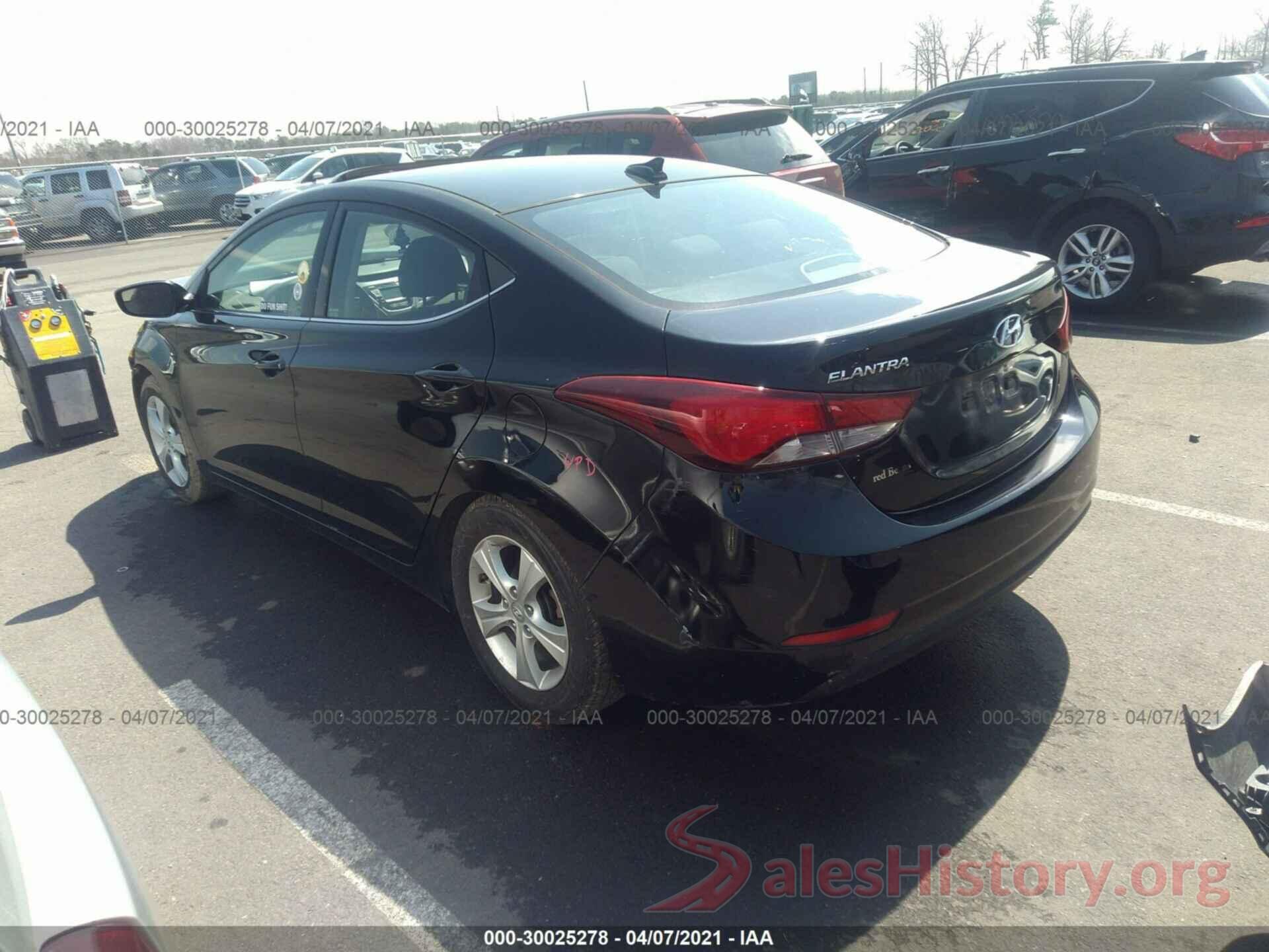 KMHDH4AE2GU628412 2016 HYUNDAI ELANTRA