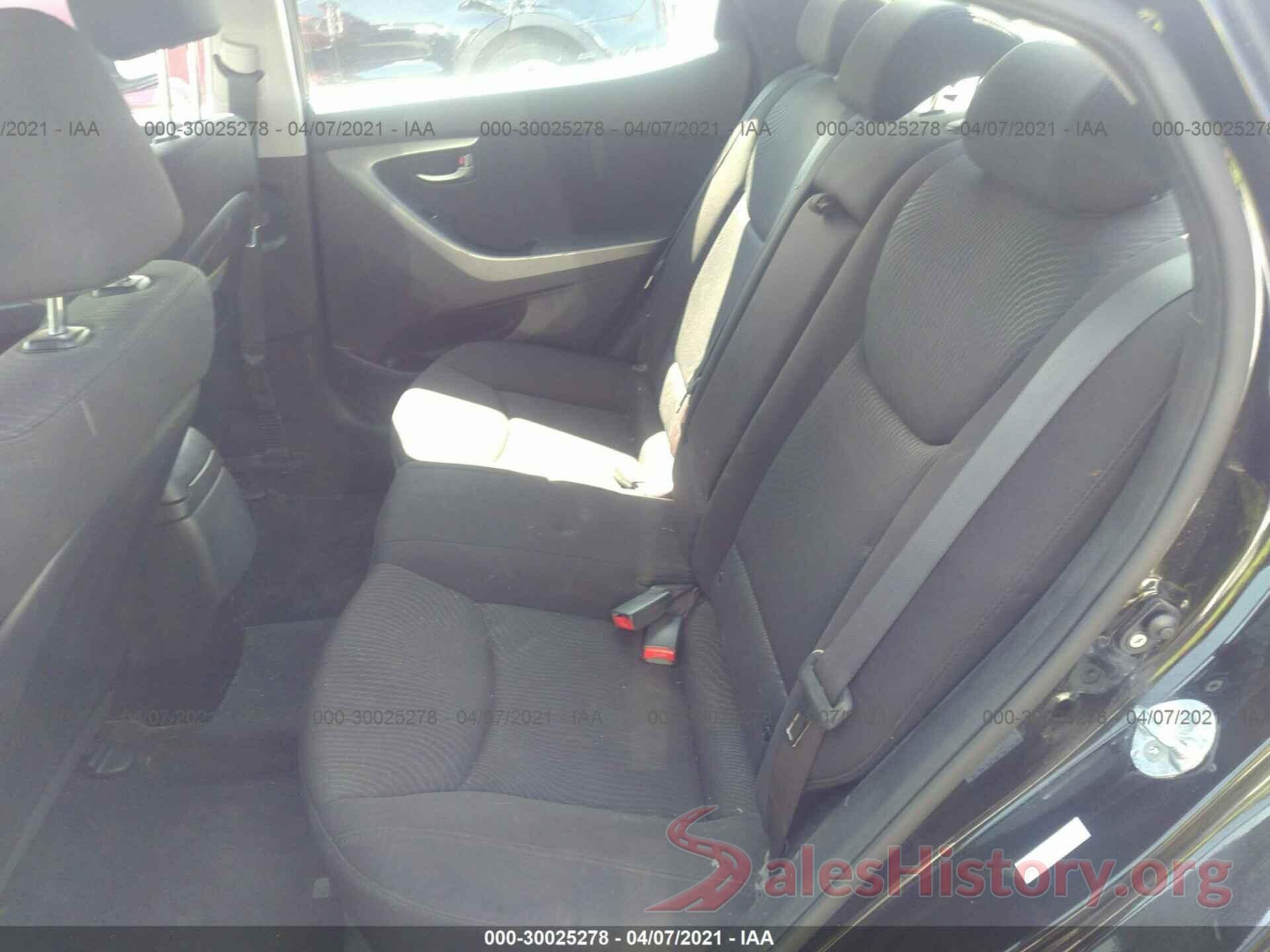 KMHDH4AE2GU628412 2016 HYUNDAI ELANTRA