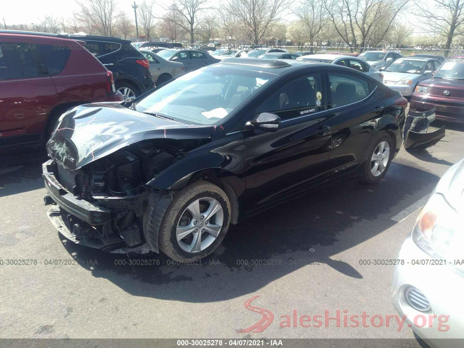 KMHDH4AE2GU628412 2016 HYUNDAI ELANTRA