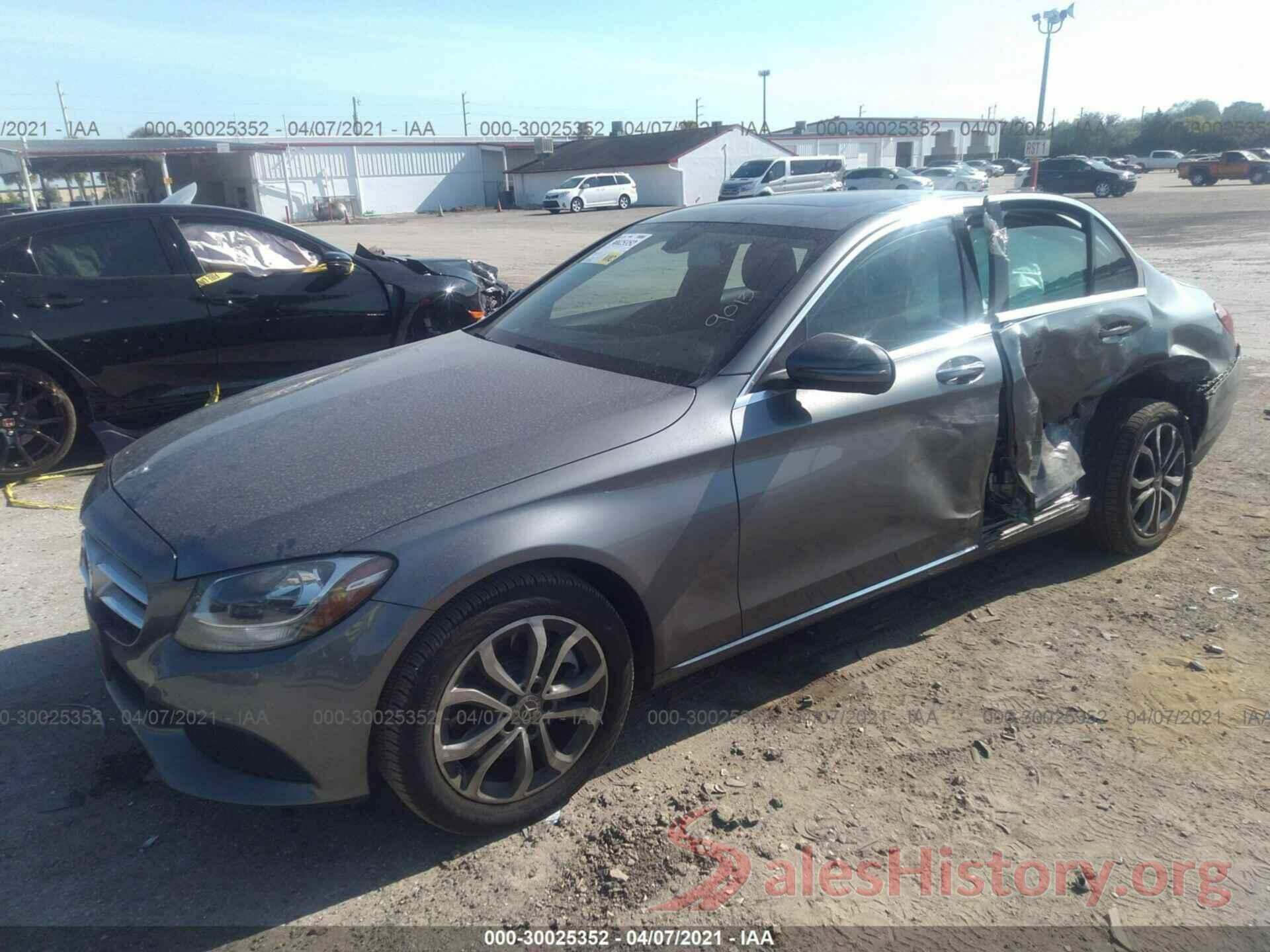 55SWF4KB2JU249013 2018 MERCEDES-BENZ C-CLASS