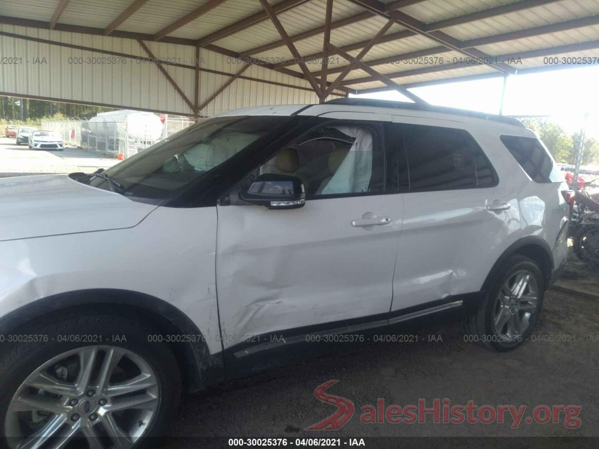 1FM5K7D81HGB43644 2017 FORD EXPLORER