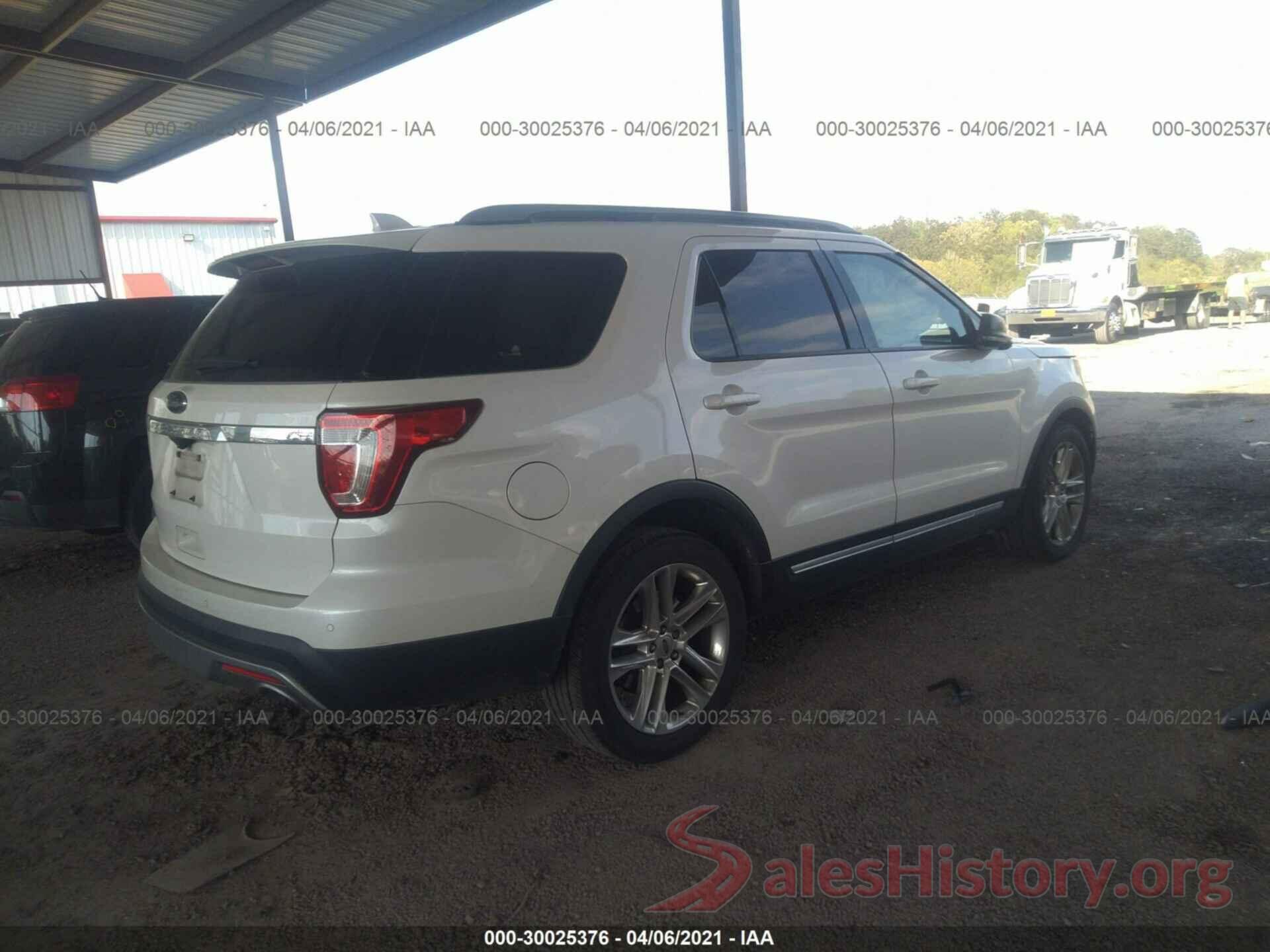 1FM5K7D81HGB43644 2017 FORD EXPLORER