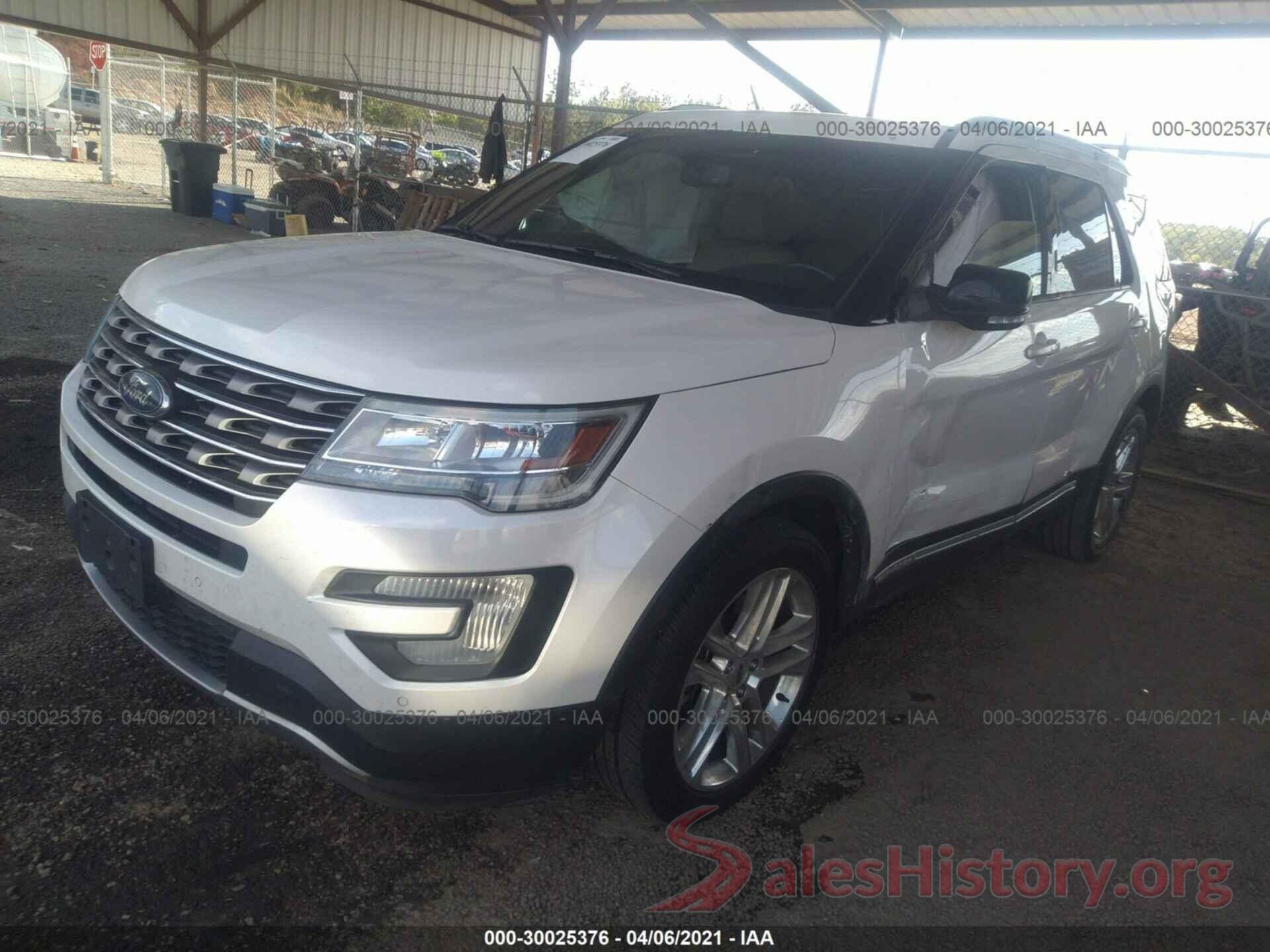 1FM5K7D81HGB43644 2017 FORD EXPLORER