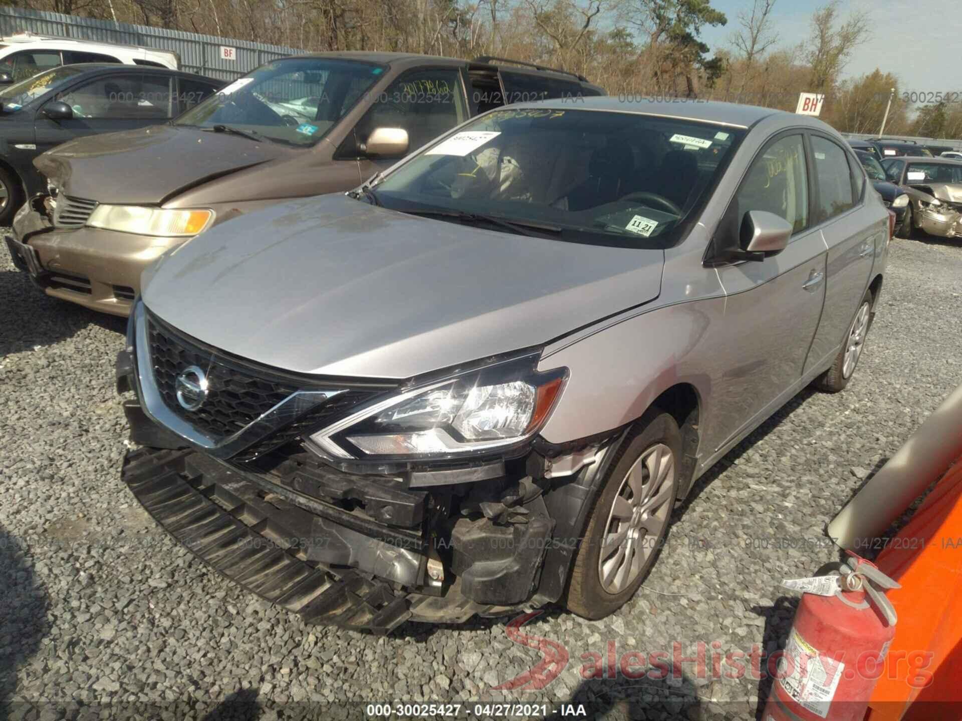 3N1AB7APXGL684039 2016 NISSAN SENTRA