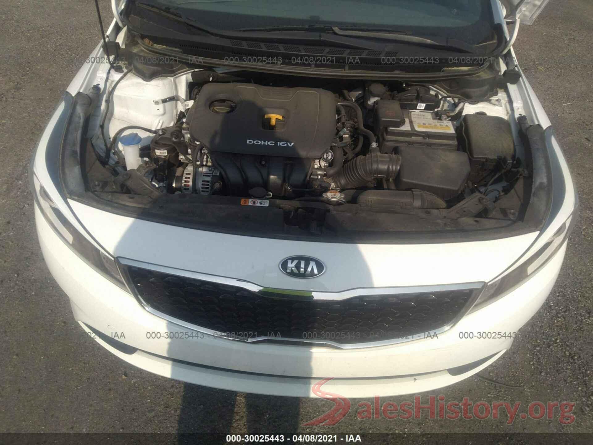 3KPFK4A74JE239437 2018 KIA FORTE