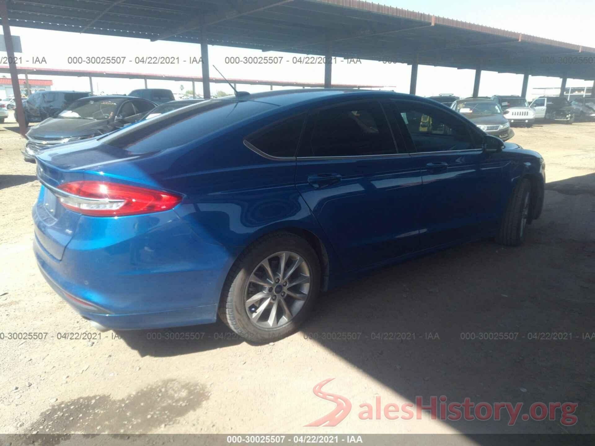 3FA6P0H77HR370502 2017 FORD FUSION