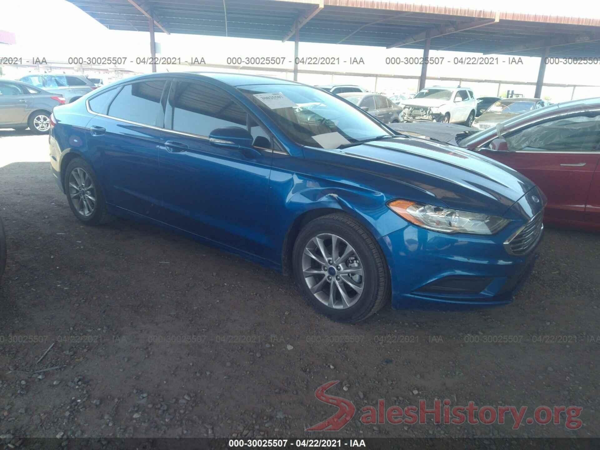 3FA6P0H77HR370502 2017 FORD FUSION