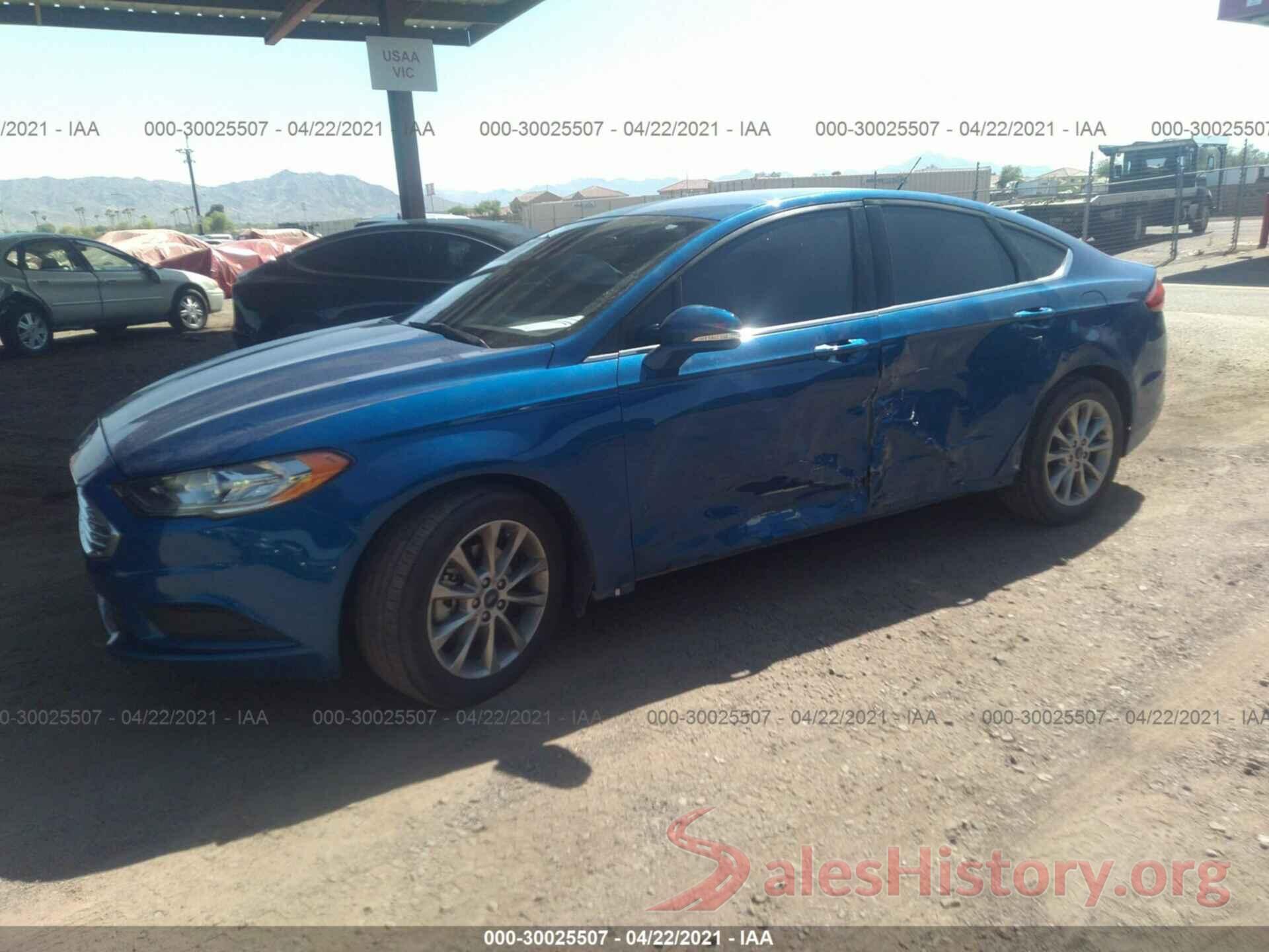 3FA6P0H77HR370502 2017 FORD FUSION