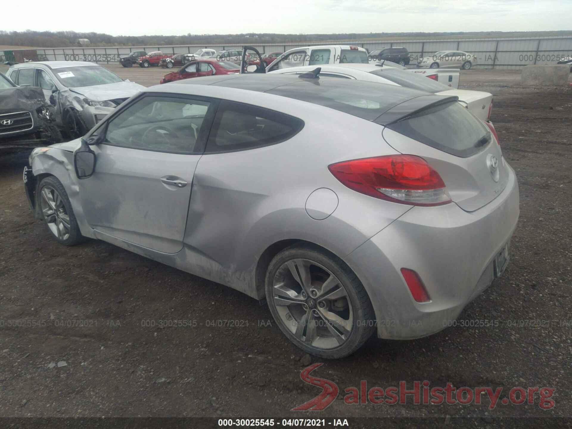 KMHTC6AD6HU319606 2017 HYUNDAI VELOSTER