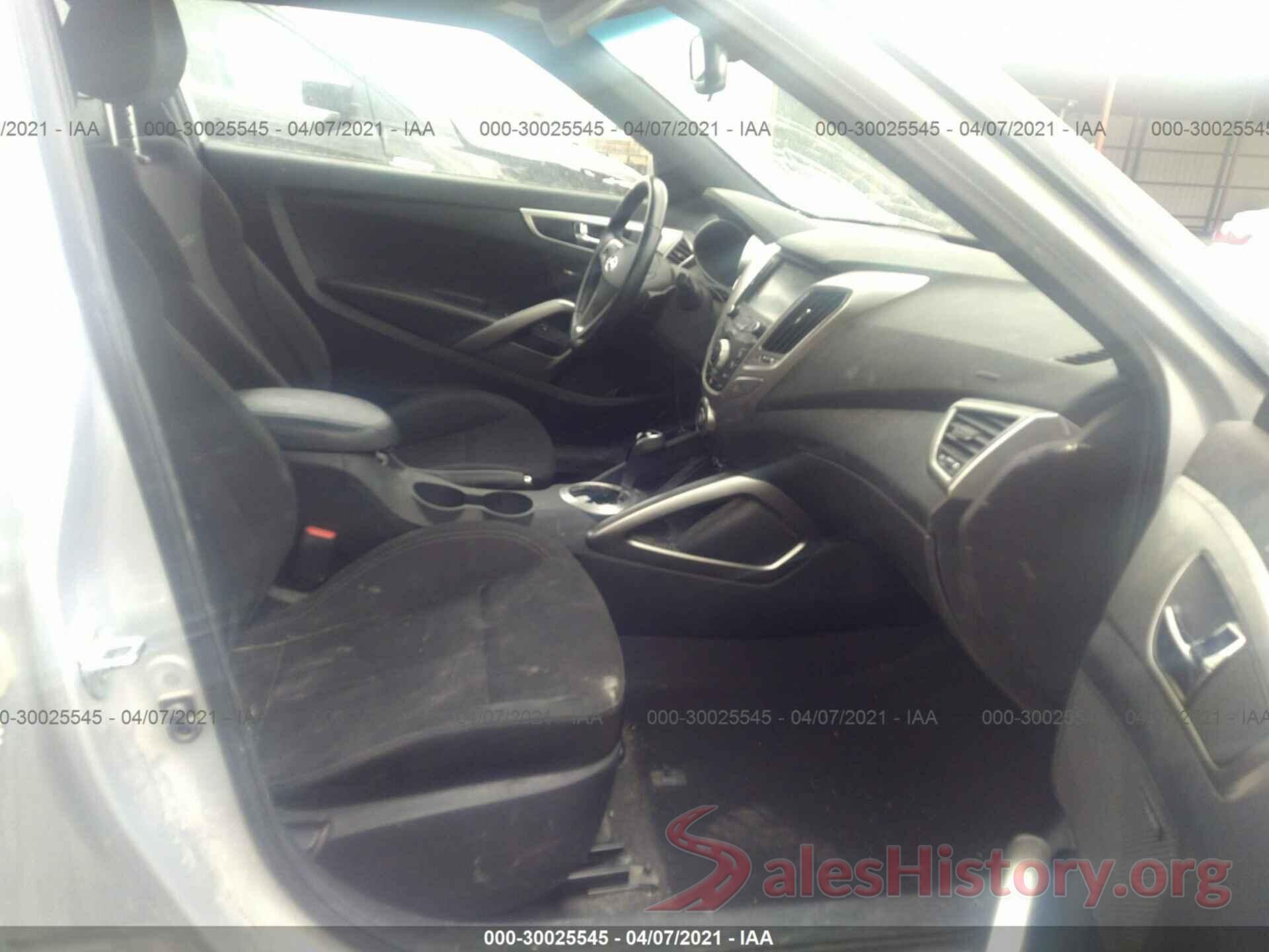 KMHTC6AD6HU319606 2017 HYUNDAI VELOSTER