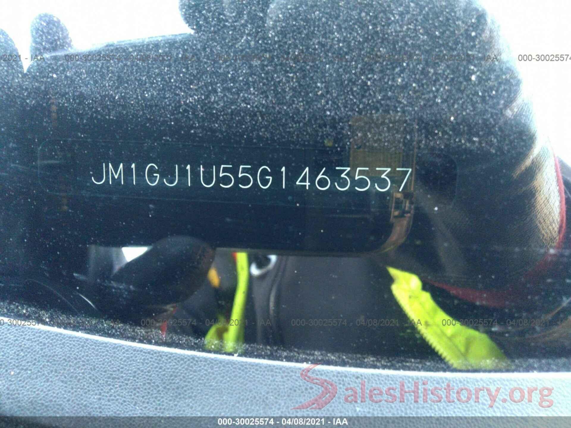 JM1GJ1U55G1463537 2016 MAZDA MAZDA6