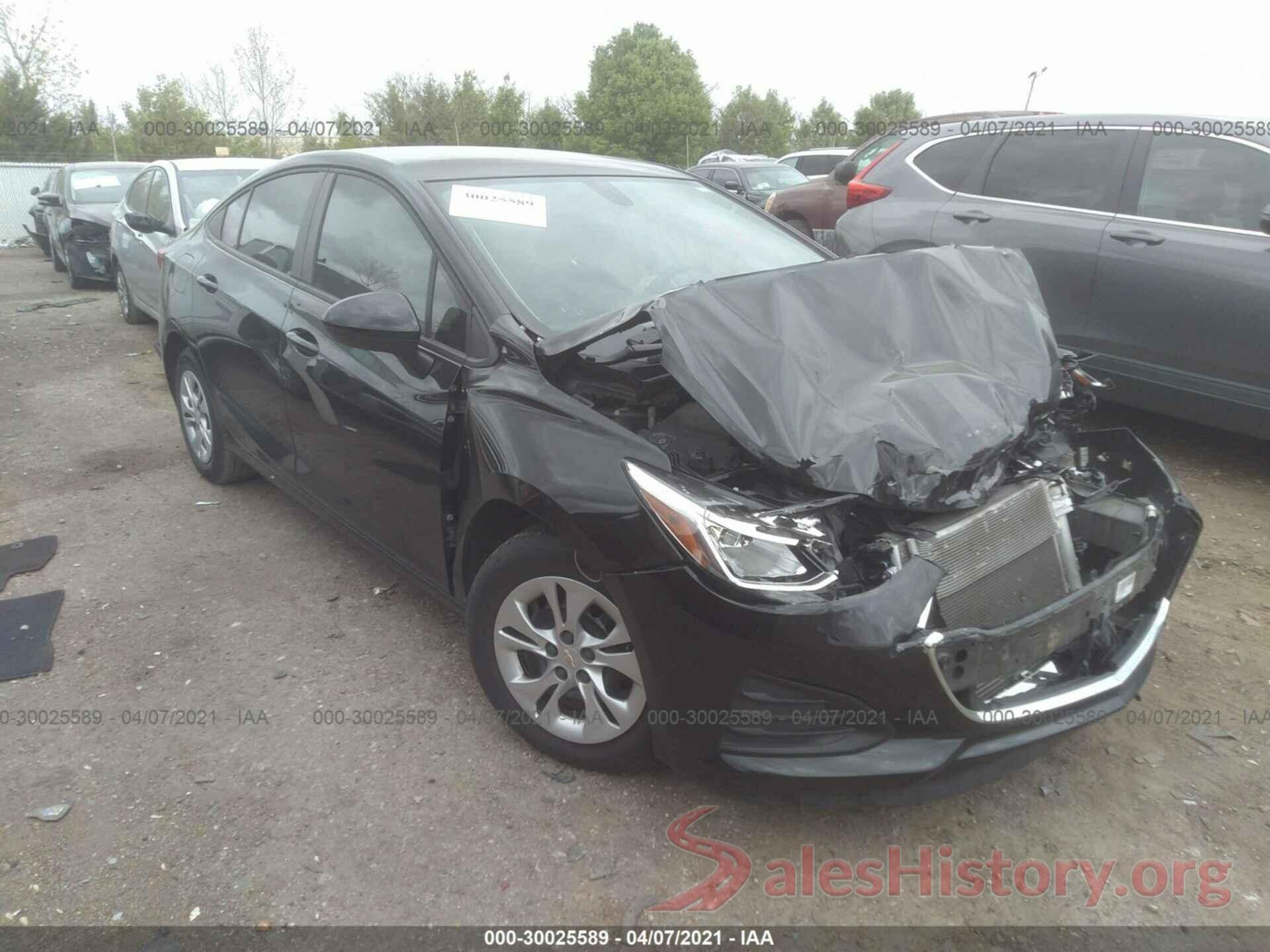 1G1BC5SM9K7136210 2019 CHEVROLET CRUZE