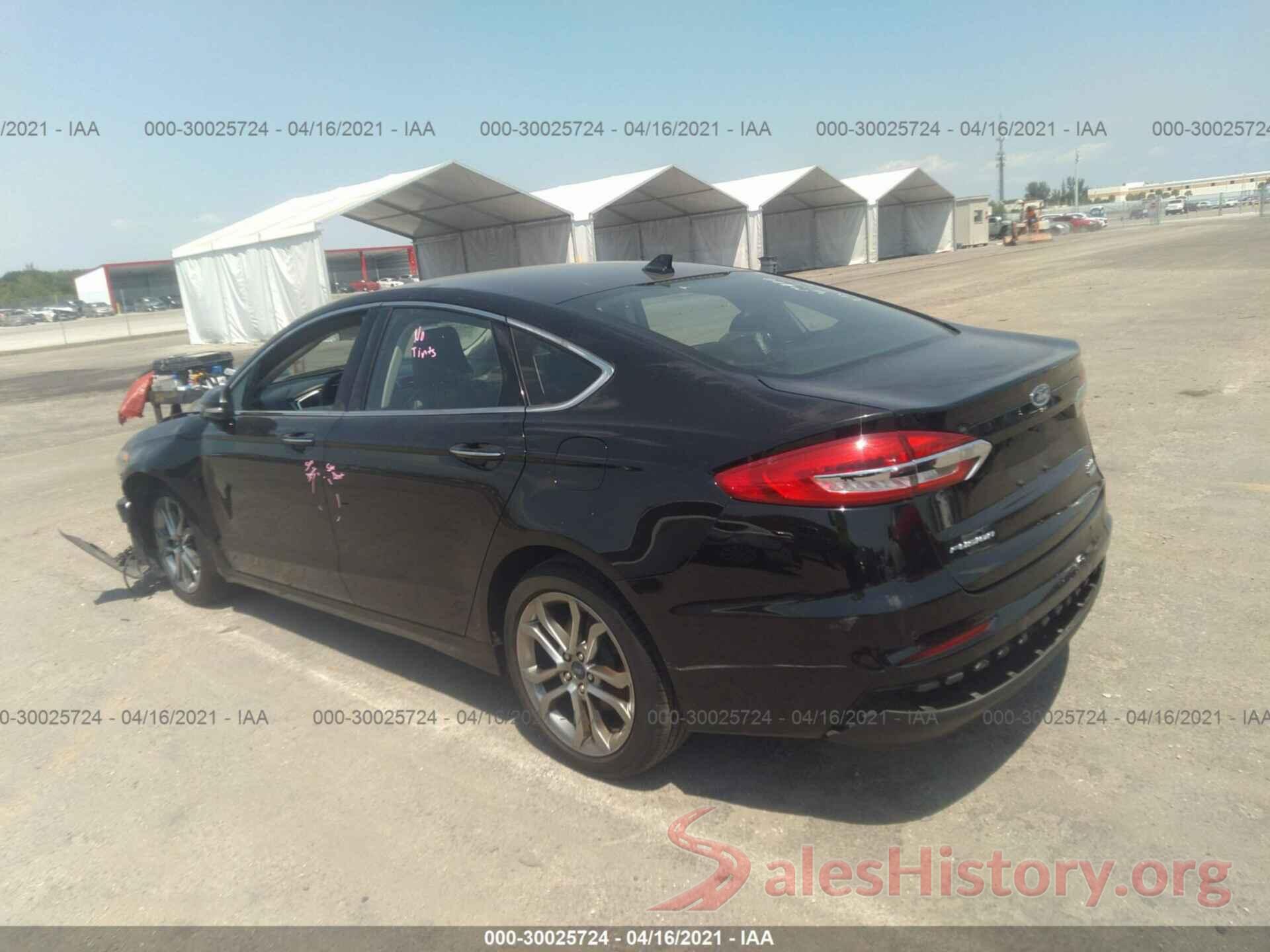 3FA6P0CD4KR140419 2019 FORD FUSION