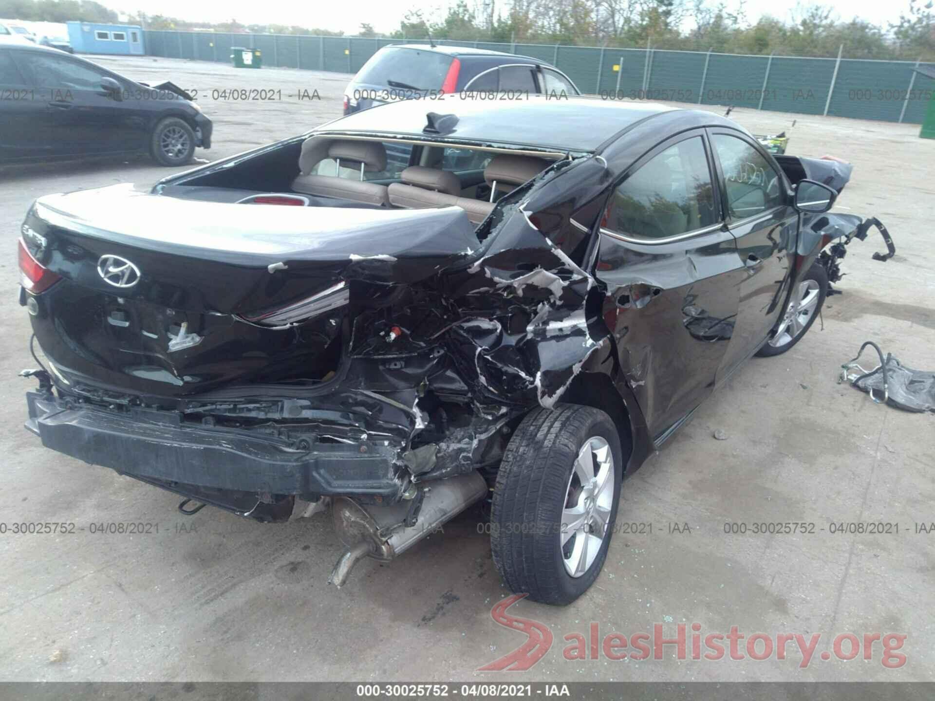 KMHDH4AE3GU589782 2016 HYUNDAI ELANTRA