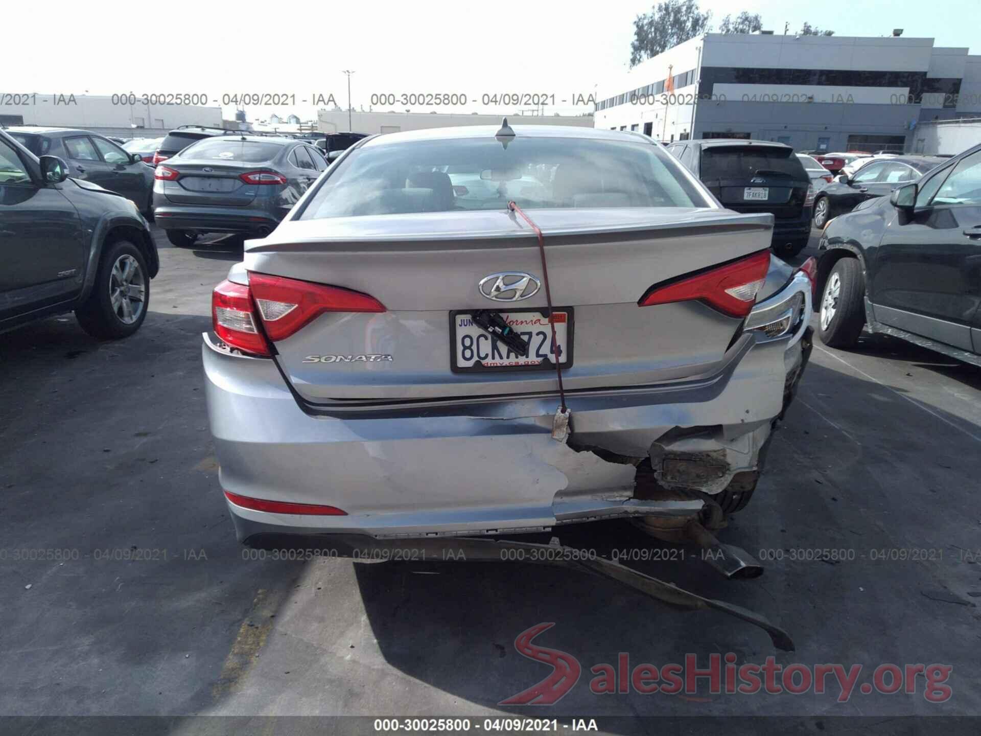 5NPE24AF1GH330348 2016 HYUNDAI SONATA