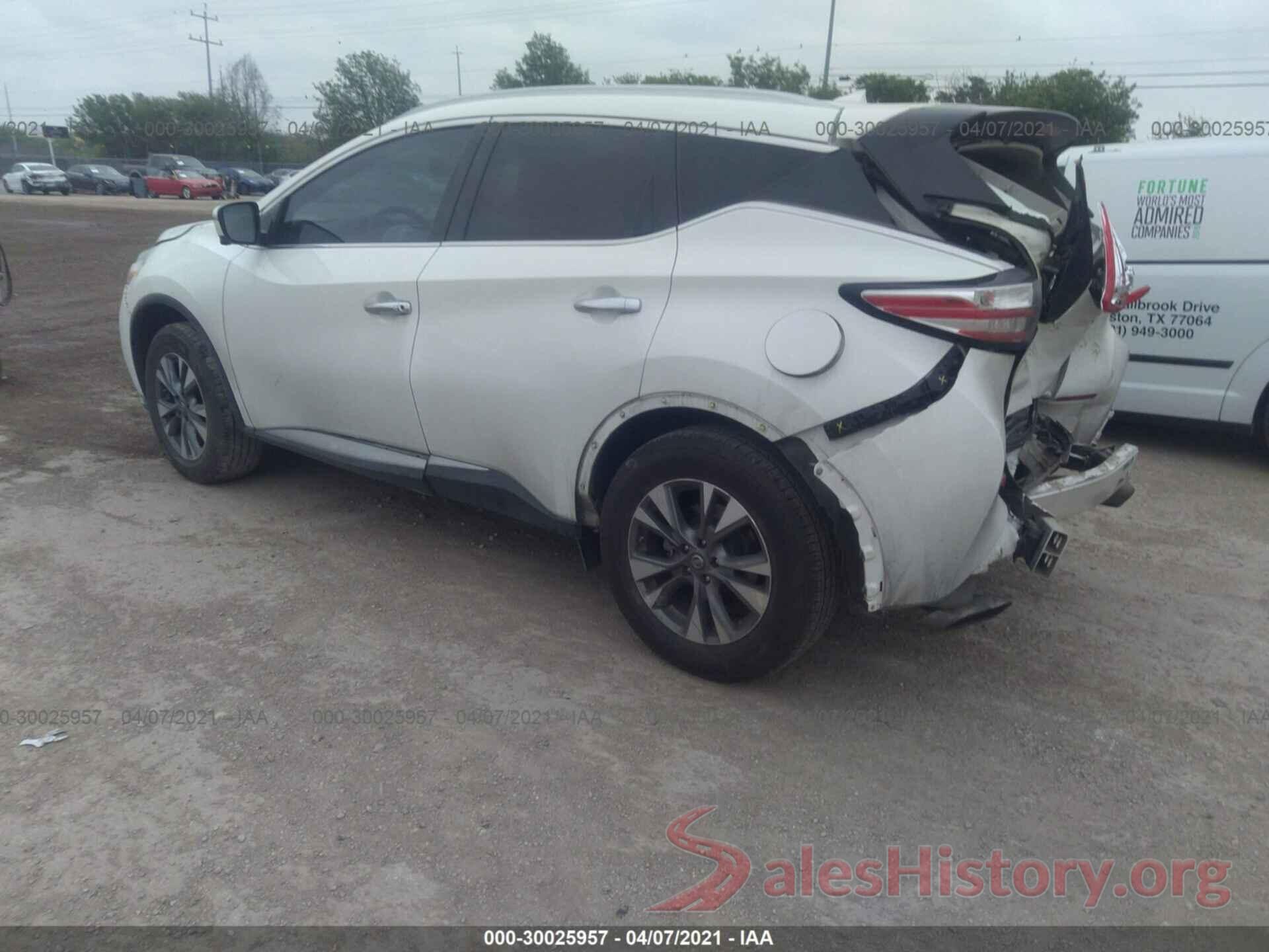 5N1AZ2MGXGN104100 2016 NISSAN MURANO