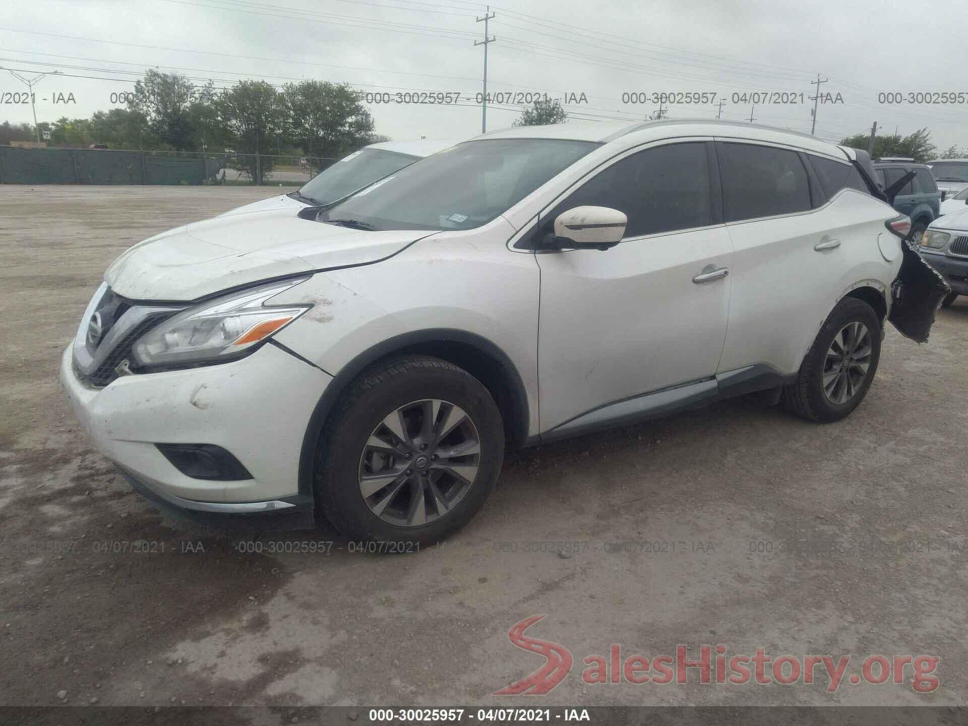 5N1AZ2MGXGN104100 2016 NISSAN MURANO