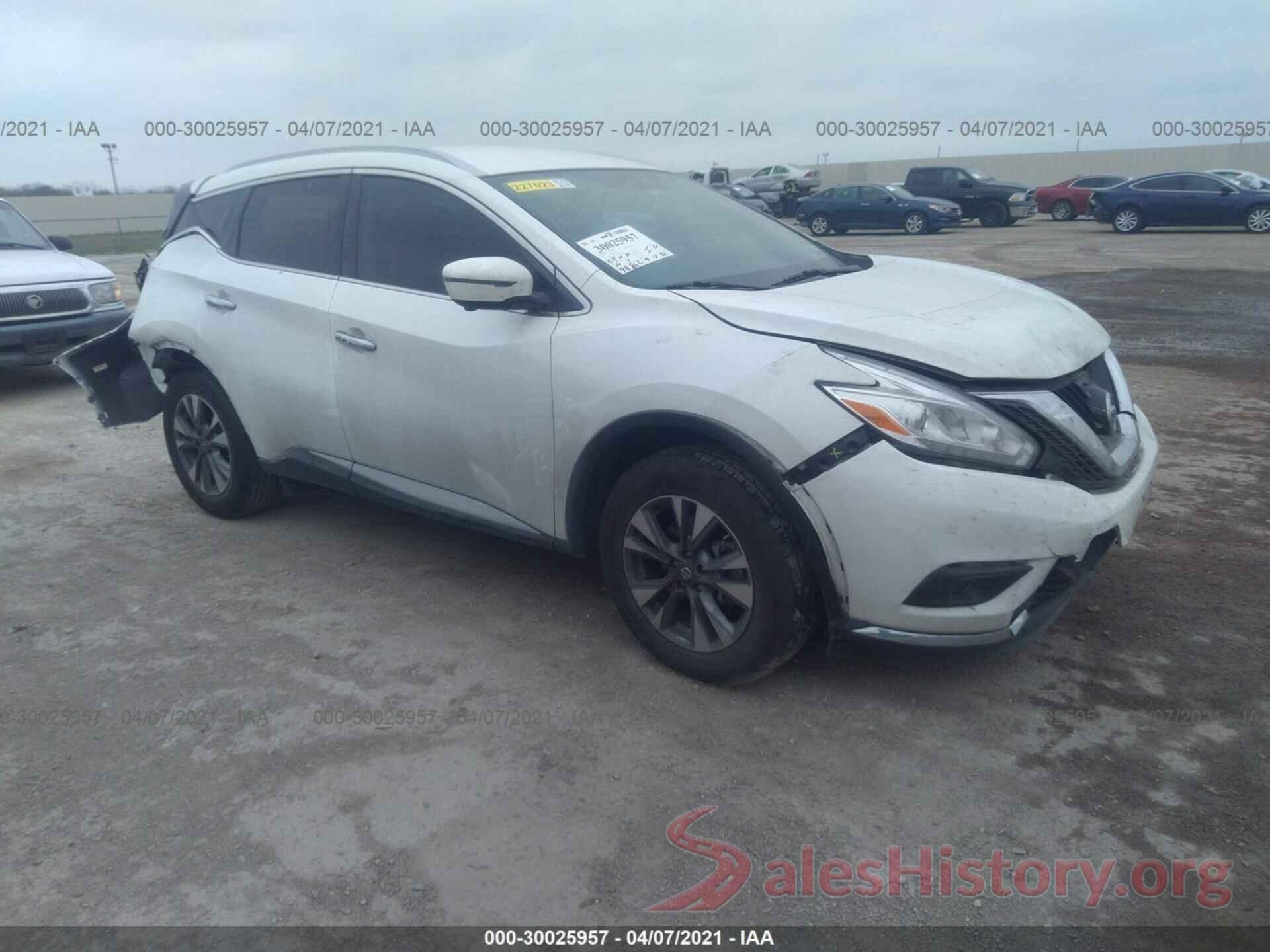 5N1AZ2MGXGN104100 2016 NISSAN MURANO