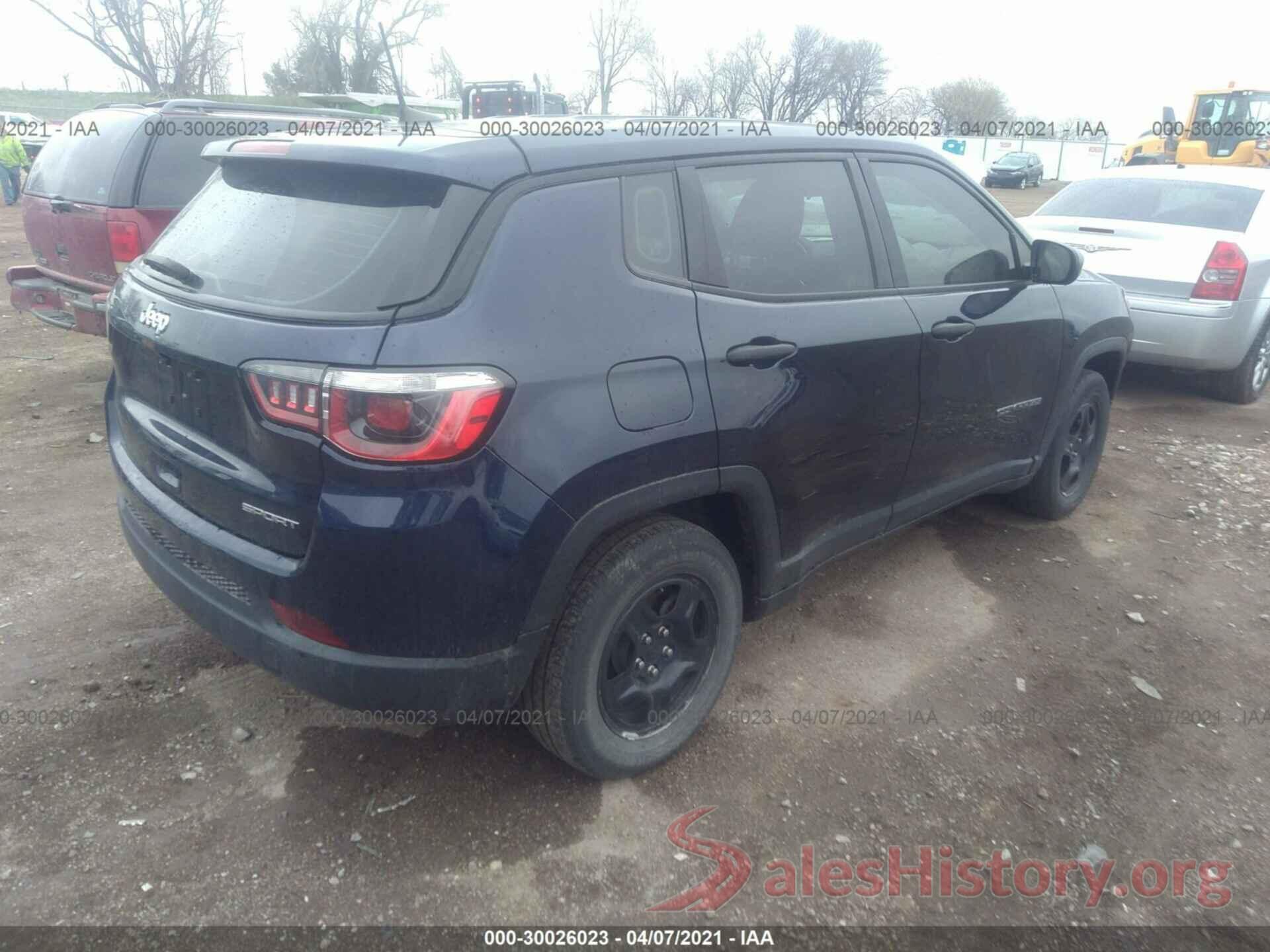 3C4NJCAB6KT715567 2019 JEEP COMPASS