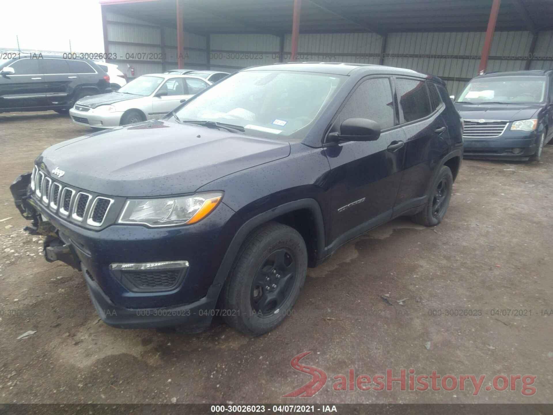 3C4NJCAB6KT715567 2019 JEEP COMPASS