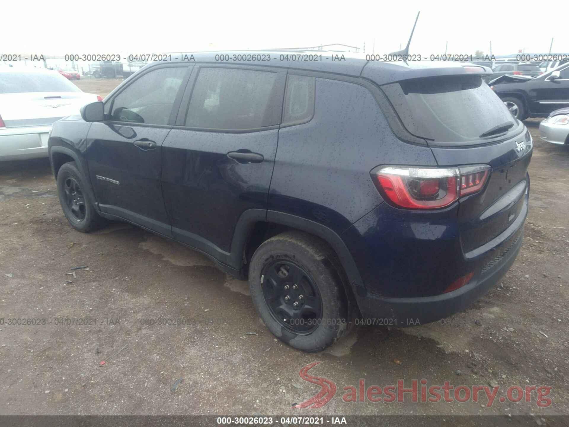 3C4NJCAB6KT715567 2019 JEEP COMPASS