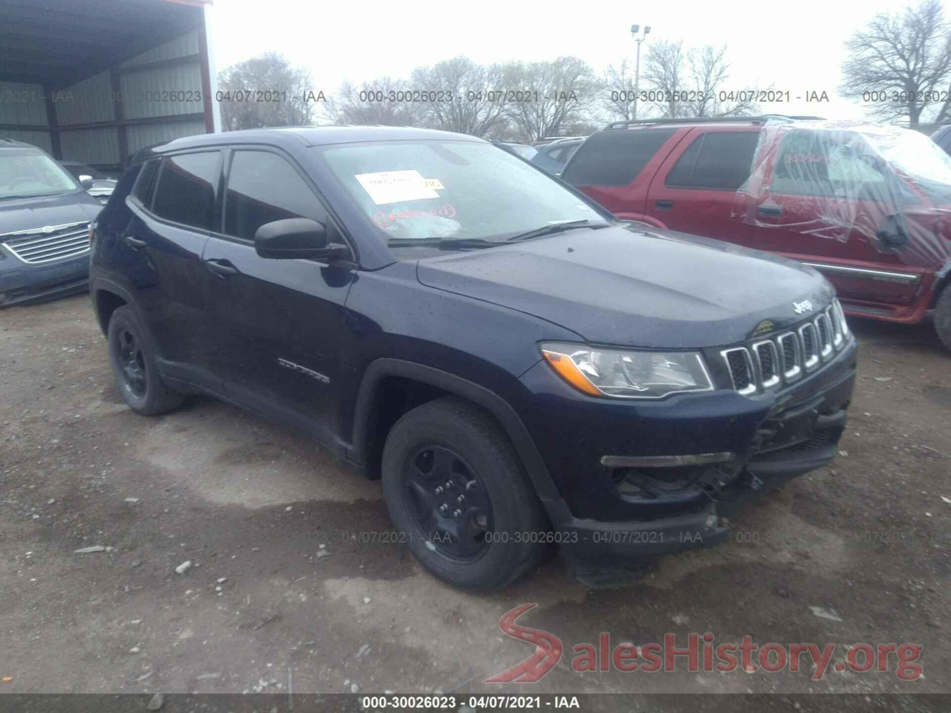 3C4NJCAB6KT715567 2019 JEEP COMPASS