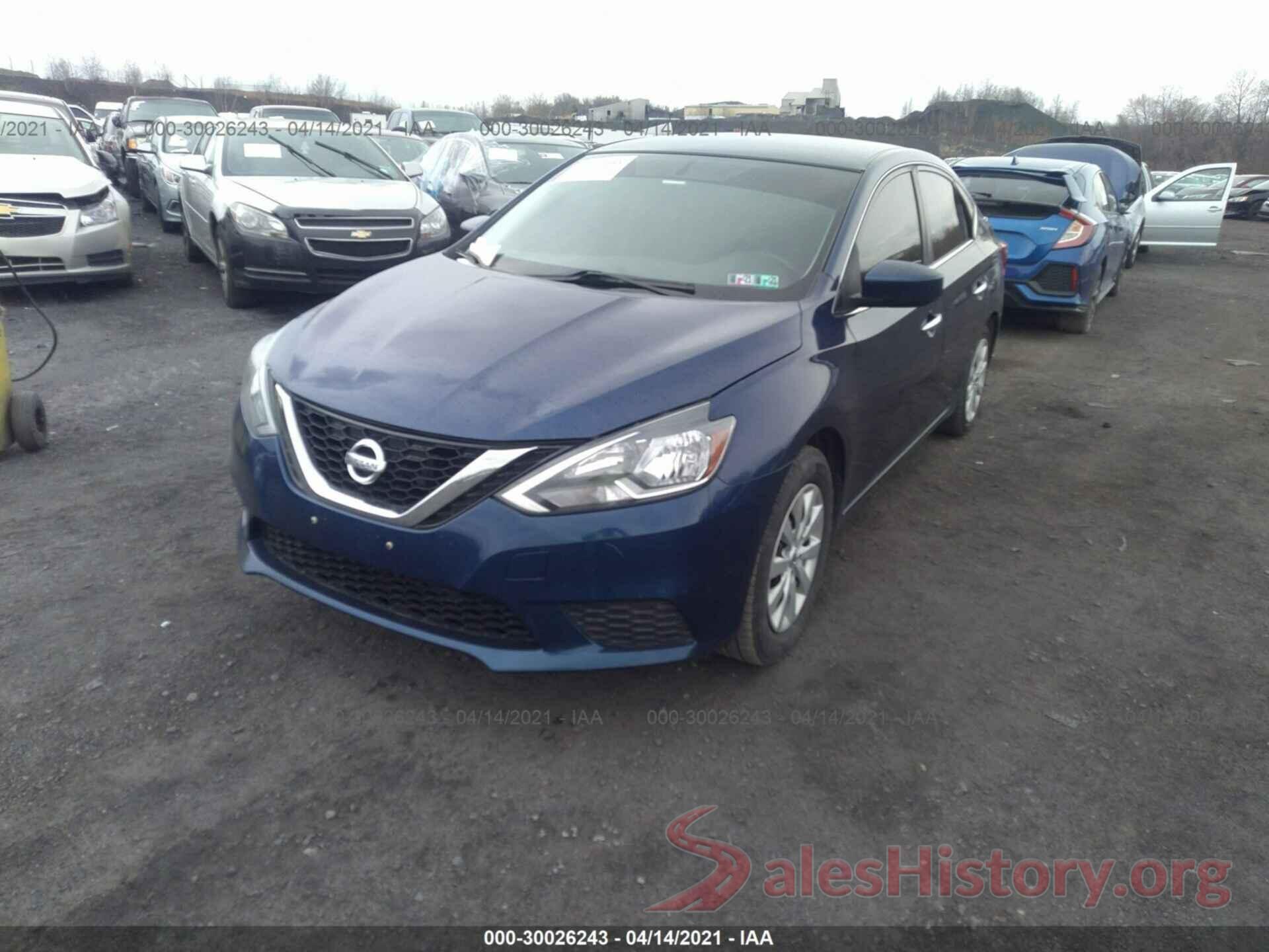 3N1AB7AP5GL666015 2016 NISSAN SENTRA