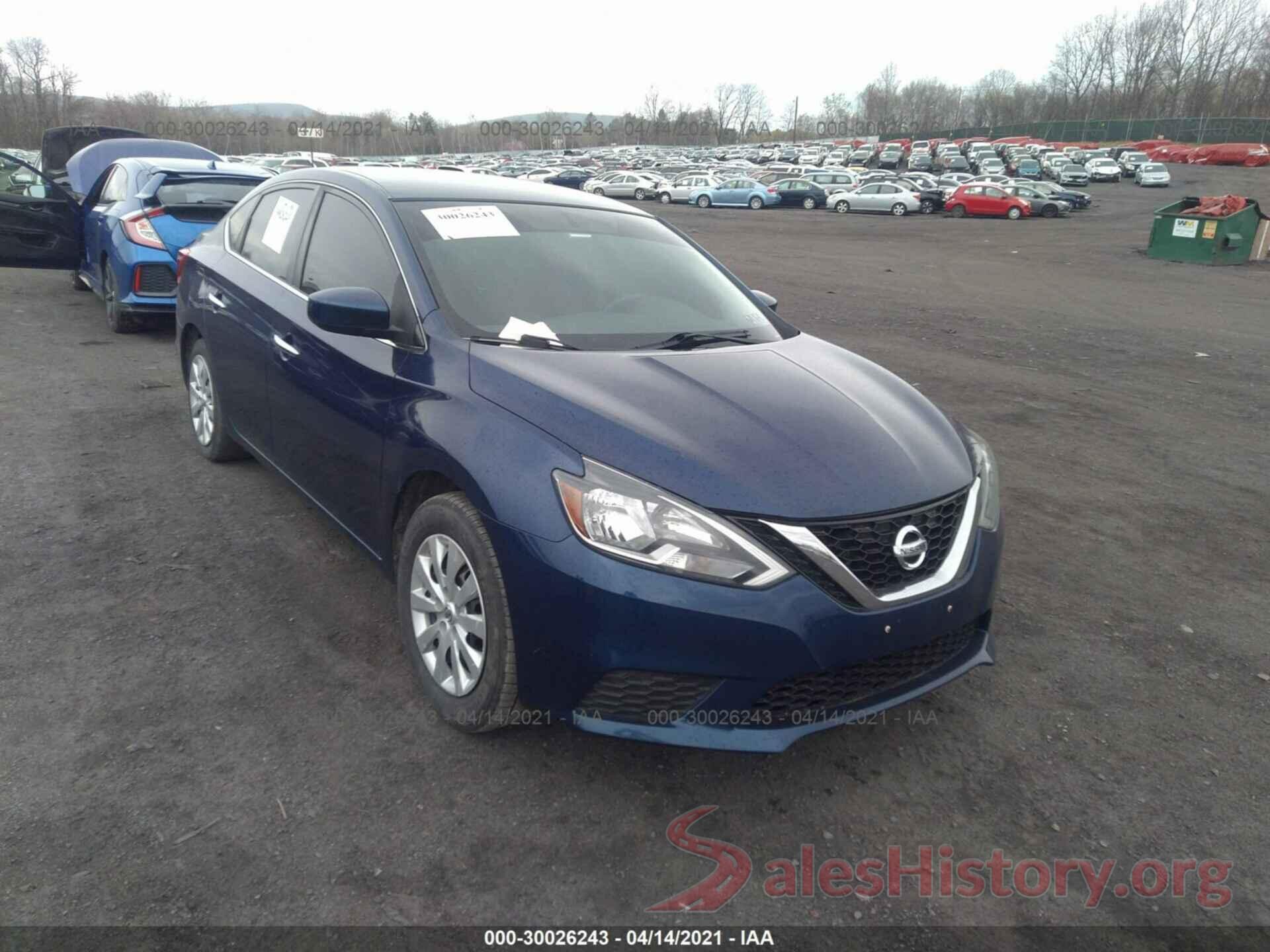 3N1AB7AP5GL666015 2016 NISSAN SENTRA