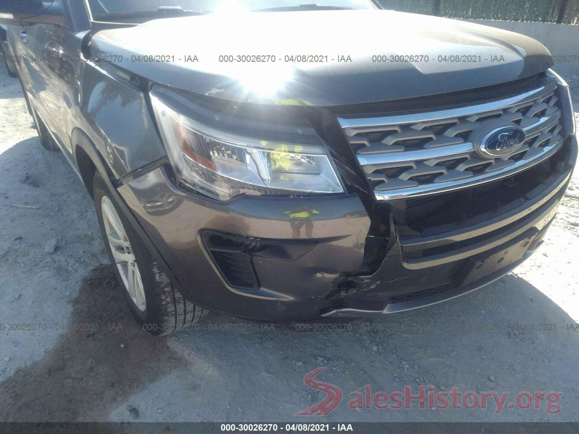 1FM5K8DH0JGA01636 2018 FORD EXPLORER