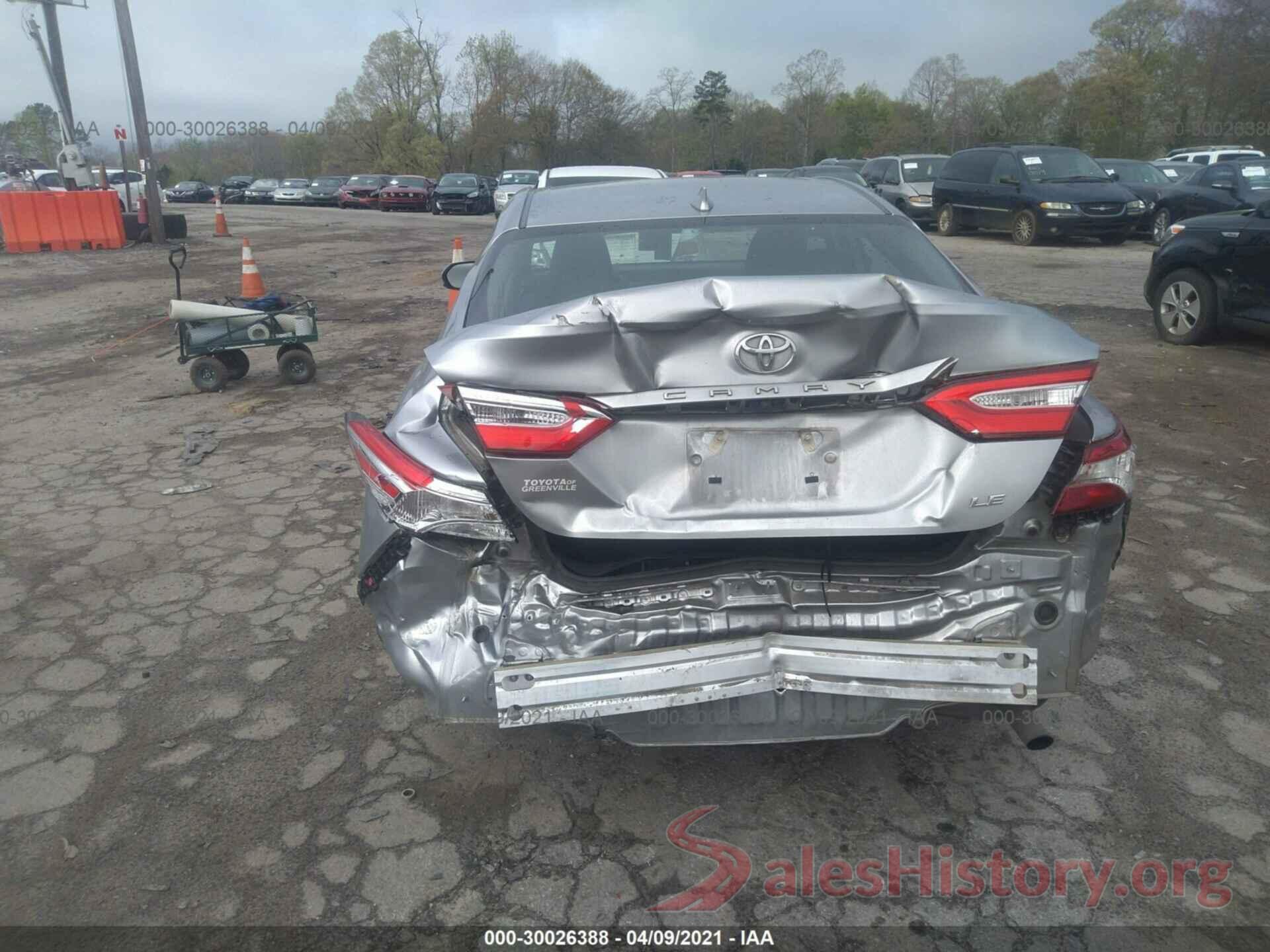 4T1B11HK3KU696409 2019 TOYOTA CAMRY