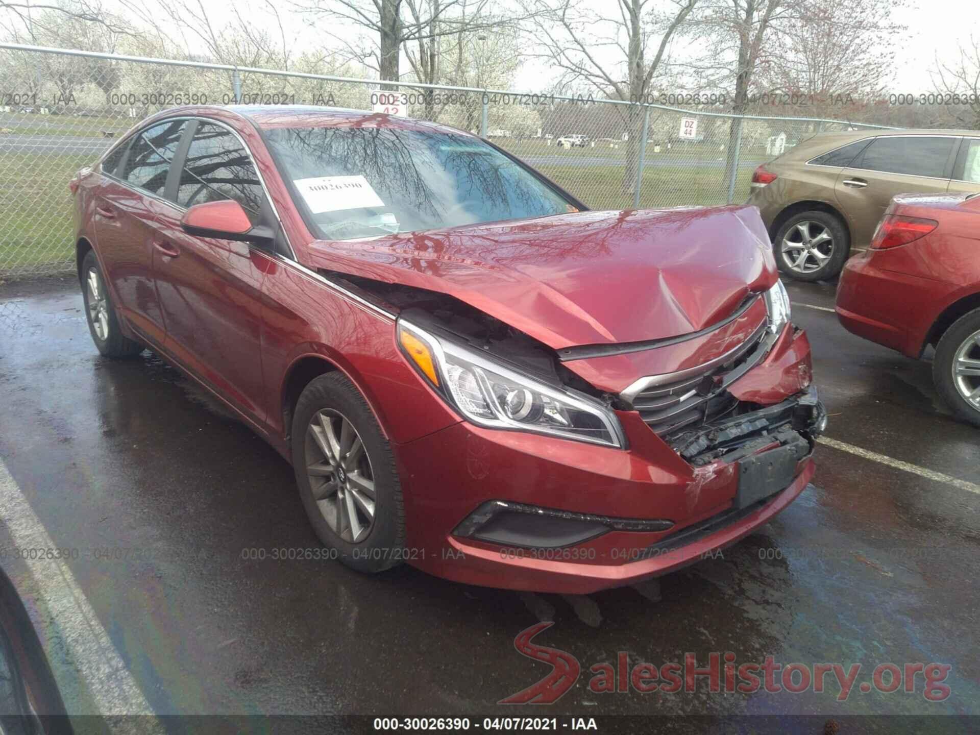 5NPE24AF6GH287903 2016 HYUNDAI SONATA