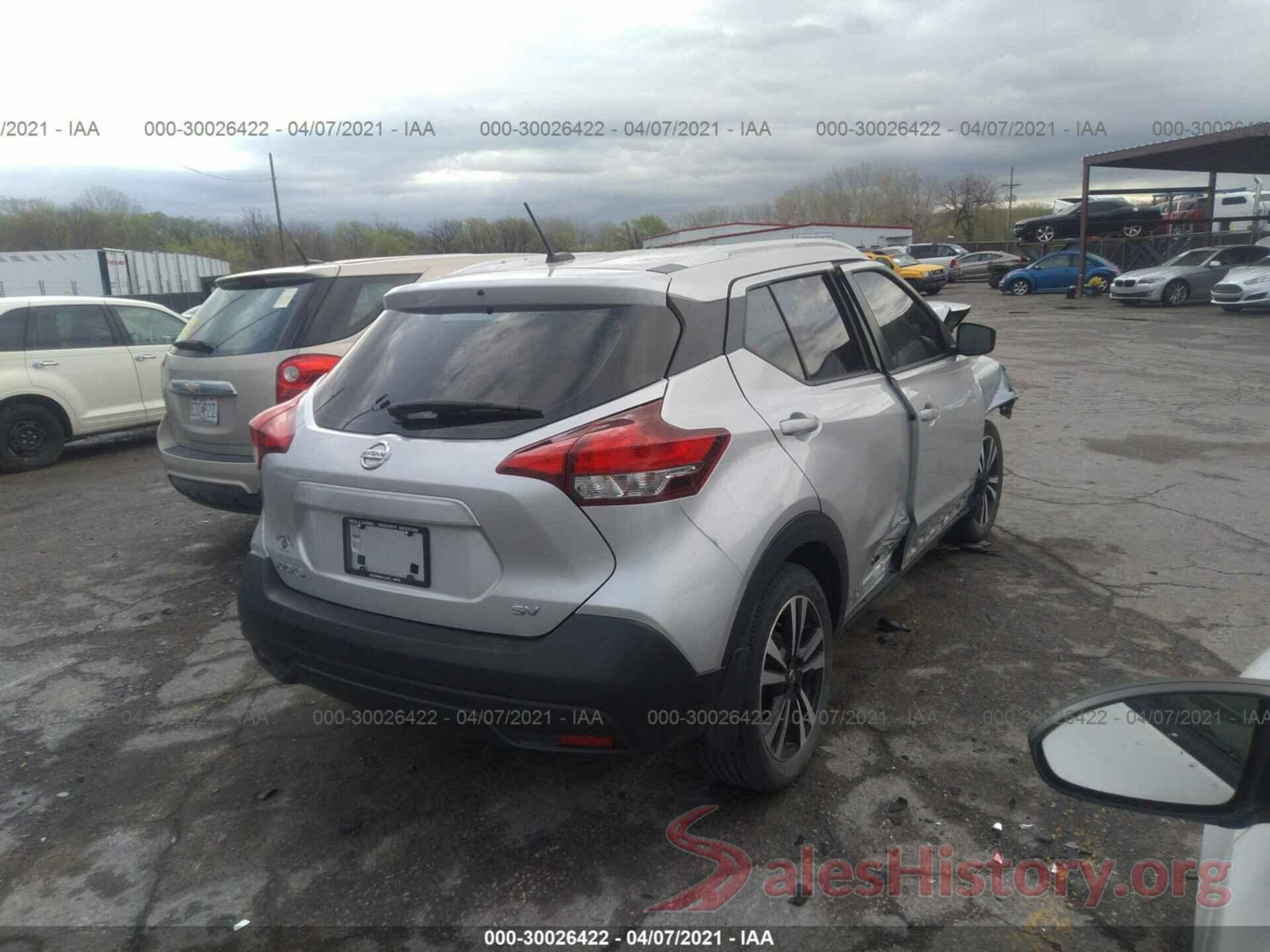 3N1CP5CUXKL480366 2019 NISSAN KICKS