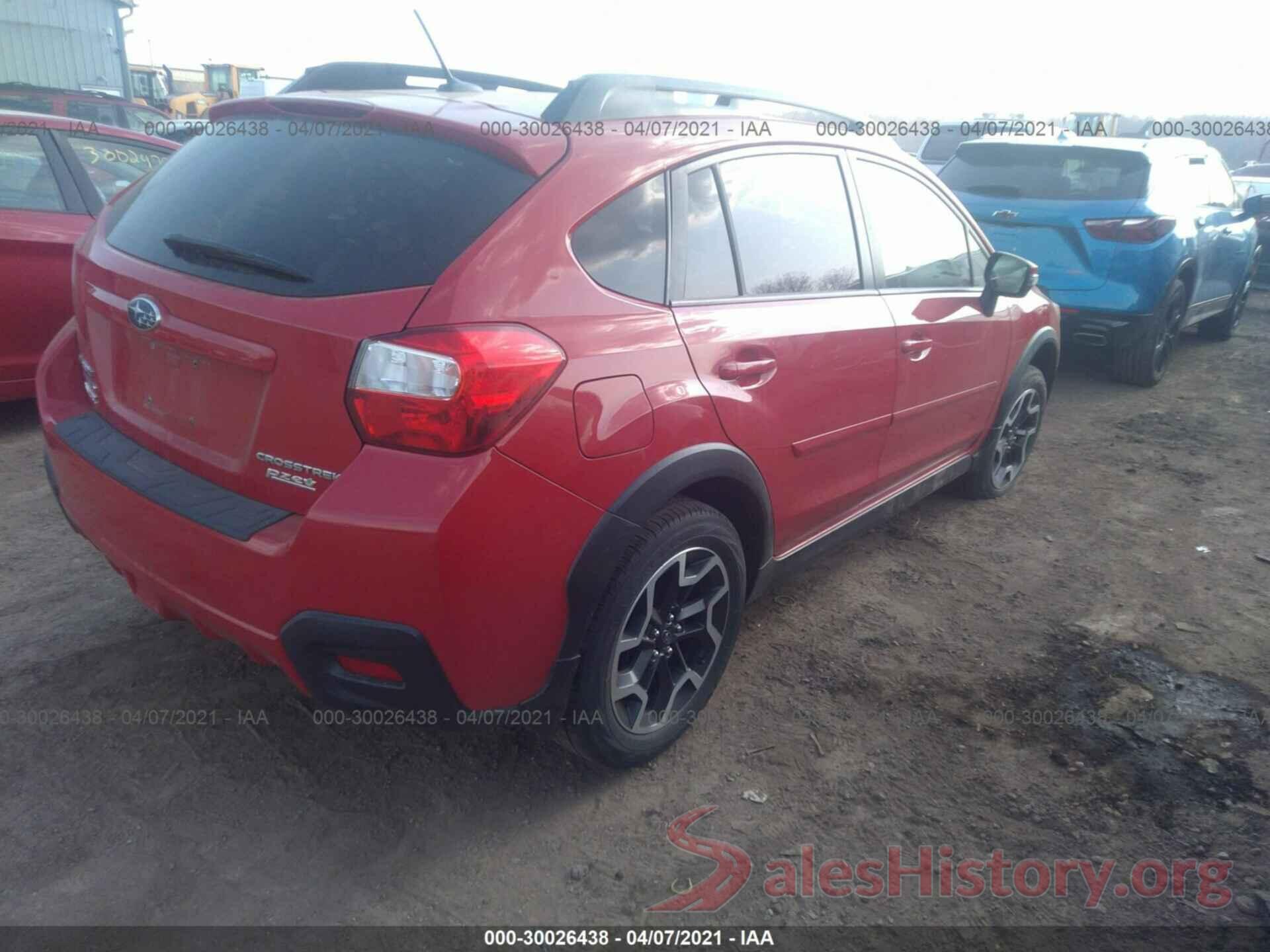 JF2GPABC3G8294014 2016 SUBARU CROSSTREK