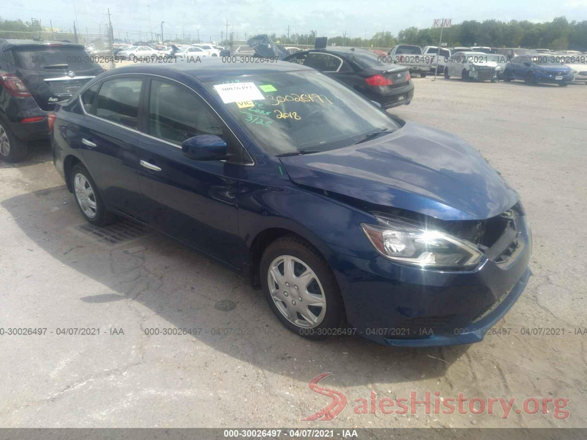 3N1AB7AP7JY210253 2018 NISSAN SENTRA